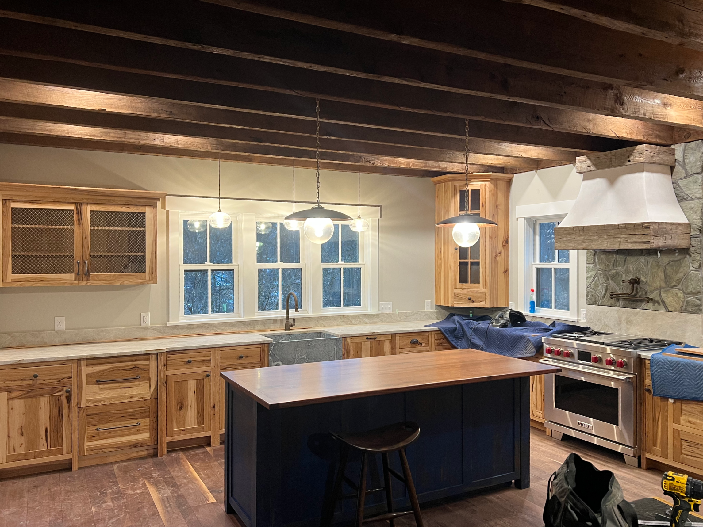 Custom kitchen lighting in Delaware