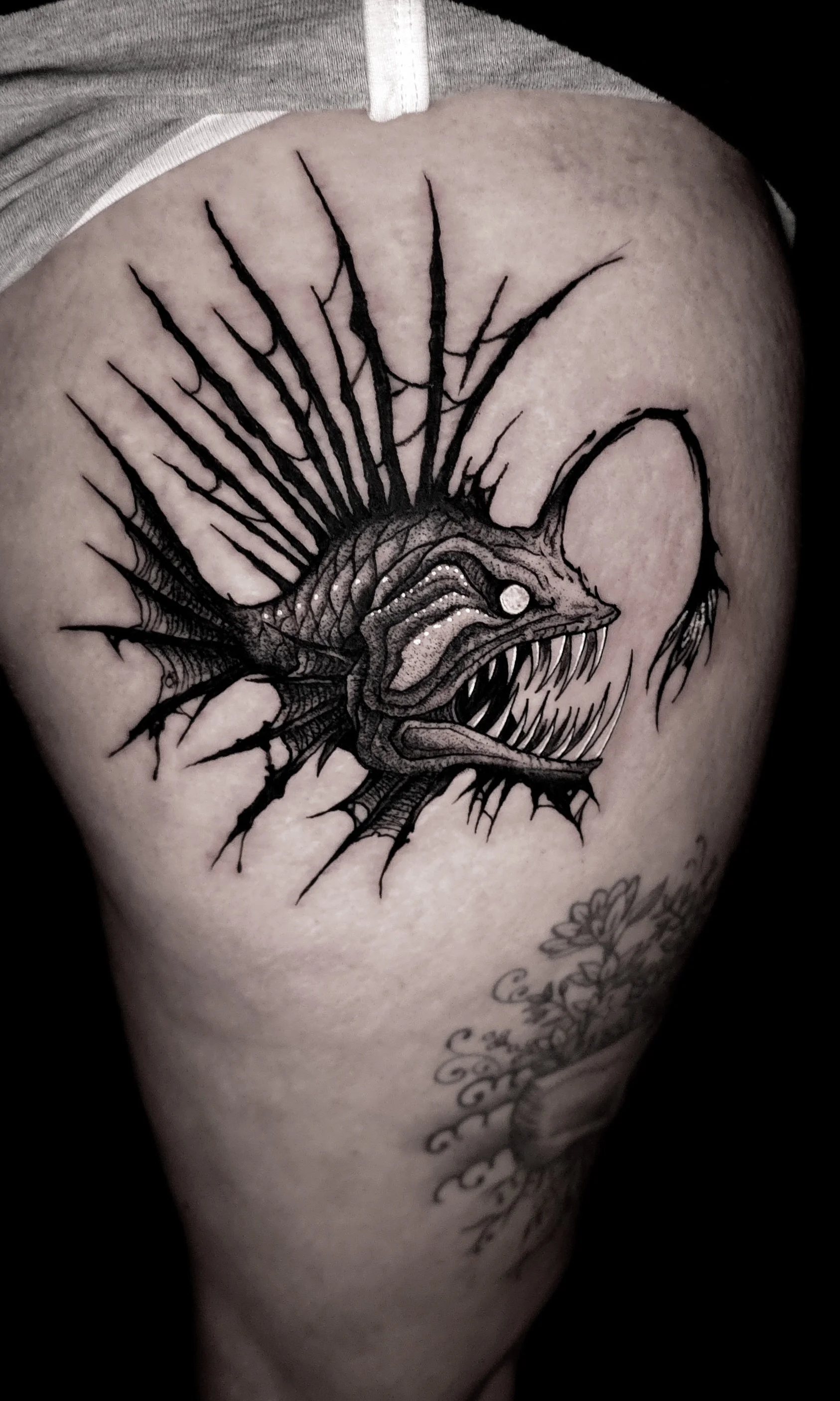 Angler Fish Tattoo