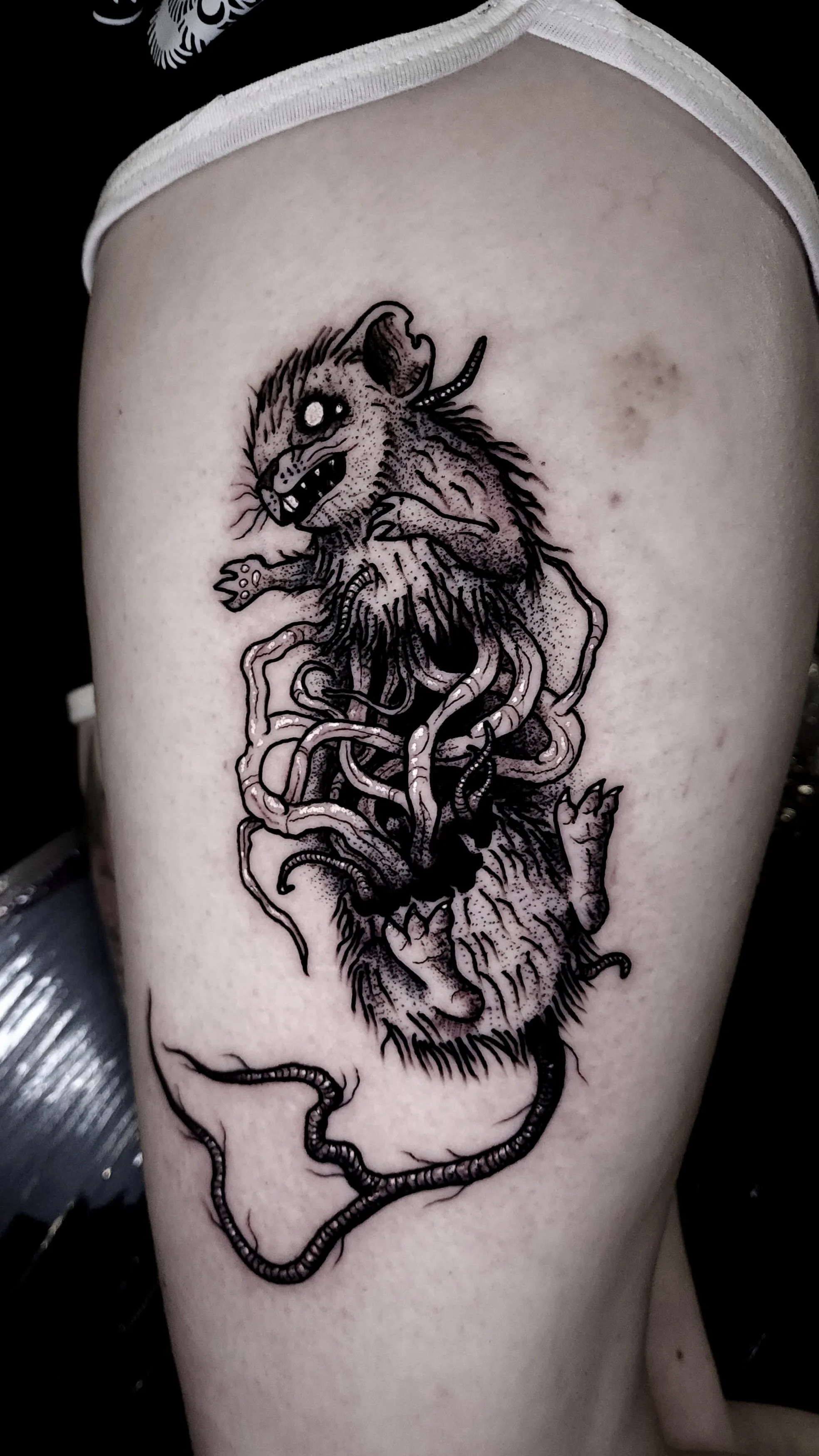 Plague Rat Tattoo