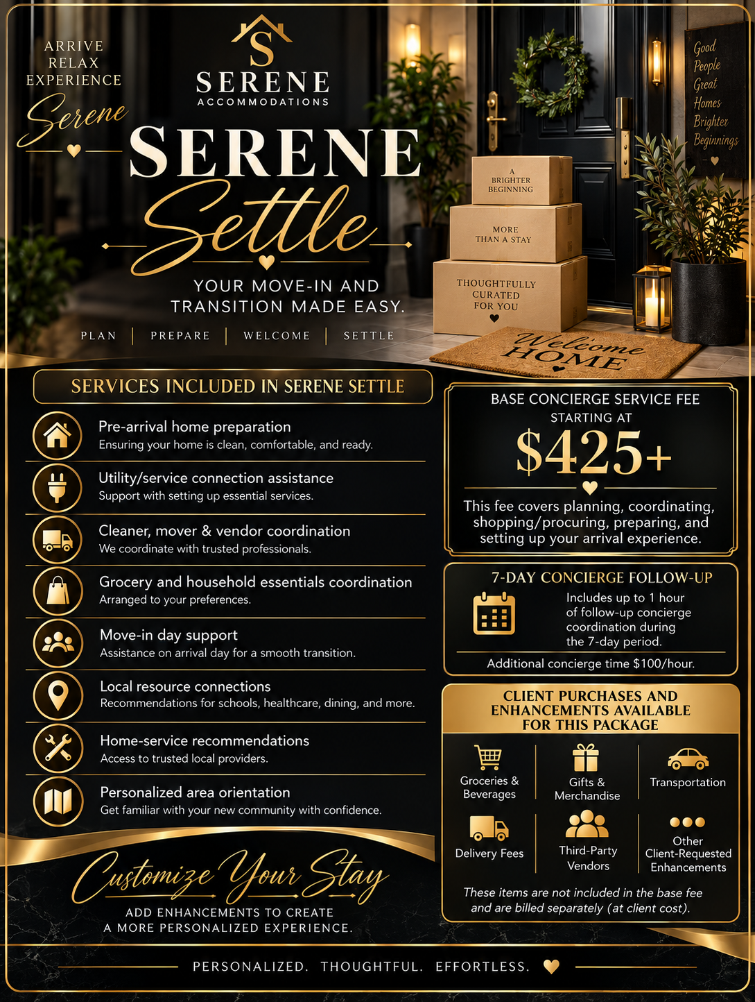 SERENE Settle