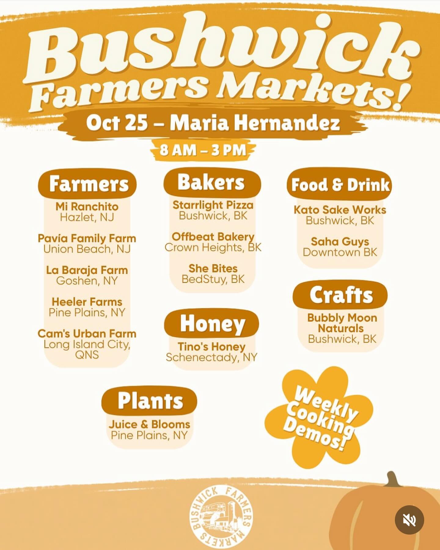 Tomorrow!! See you at the market!
