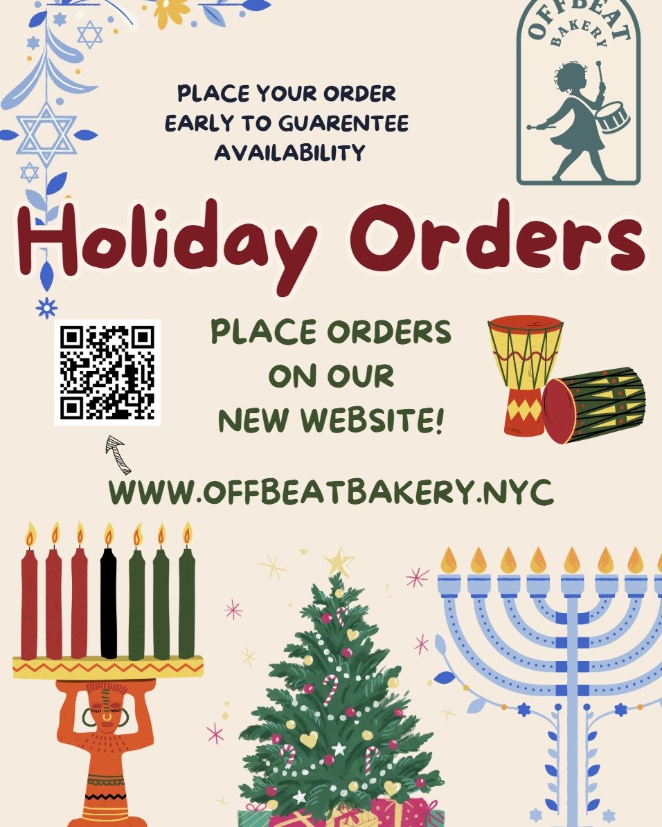 ✨ HOLIDAY ORDERS ARE OFFICIALLY OPEN ✨
The ovens are warming, the dough is resting, and the holiday magic is real.

🎁 Vegan cookies
🕎 Hanukkah treats
🕯️ Kwanzaa-inspired bakes
🎄 Classic holiday favorites

Limited baking slots. Once they&rsquo;re 