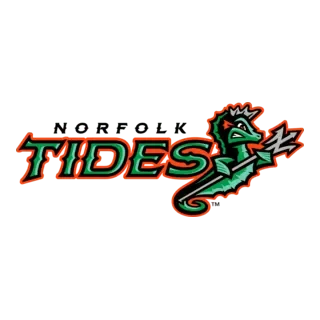 Logo of the Tides, featuring a stylized seahorse with a lightning bolt in its mouth.