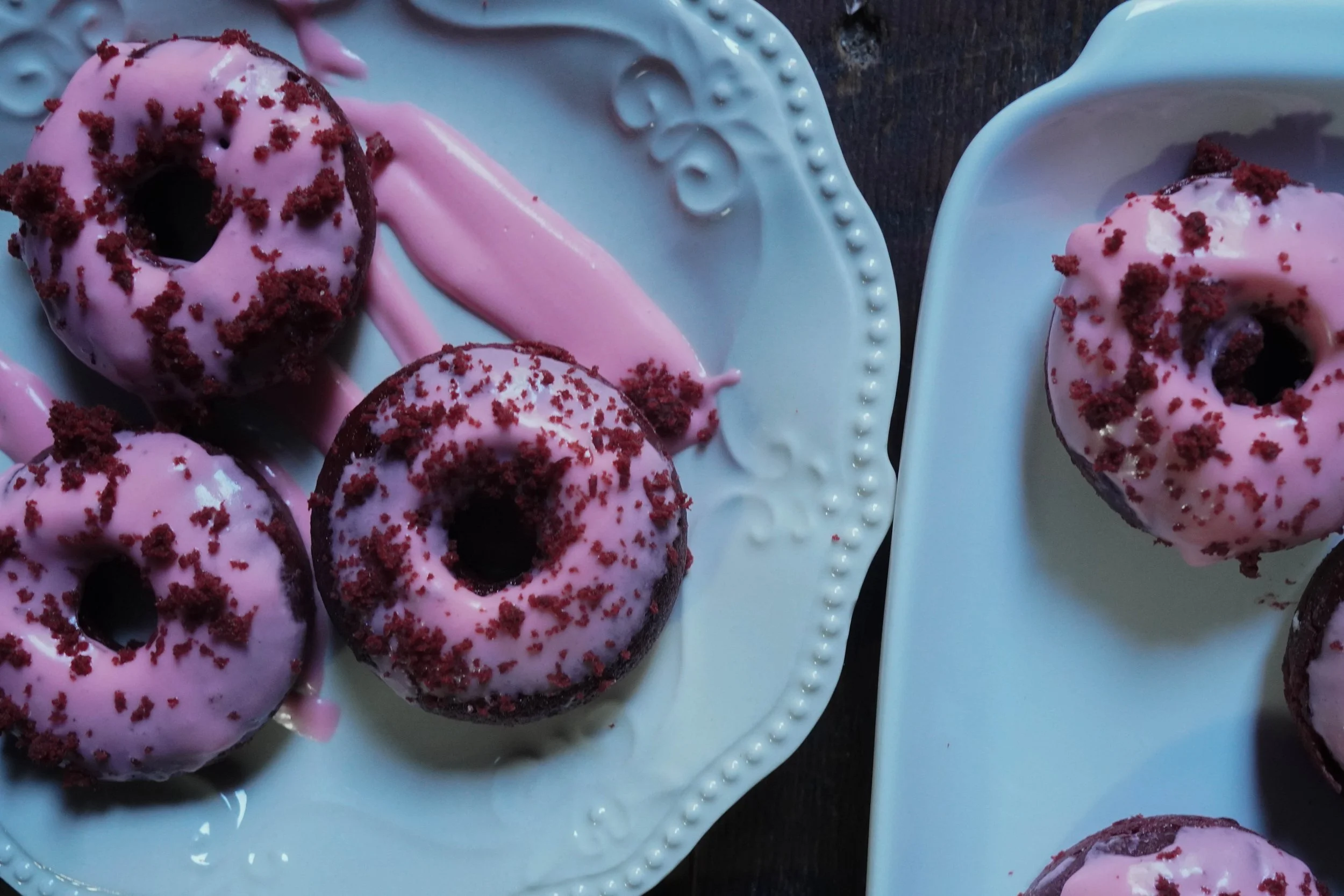 RED VELVET VALENTINES | RED VELVET DONUTS