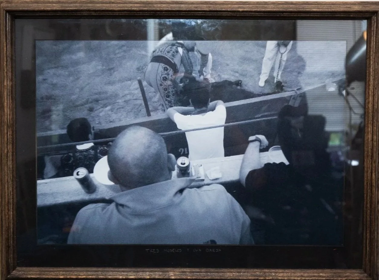 Salvador Martinez -

Tres Modelos y Una Oreja, 

2026,
Archival inkjet print from 35mm film negative and graphite,
22 ¾ x 17 ⅛ ”,

$300