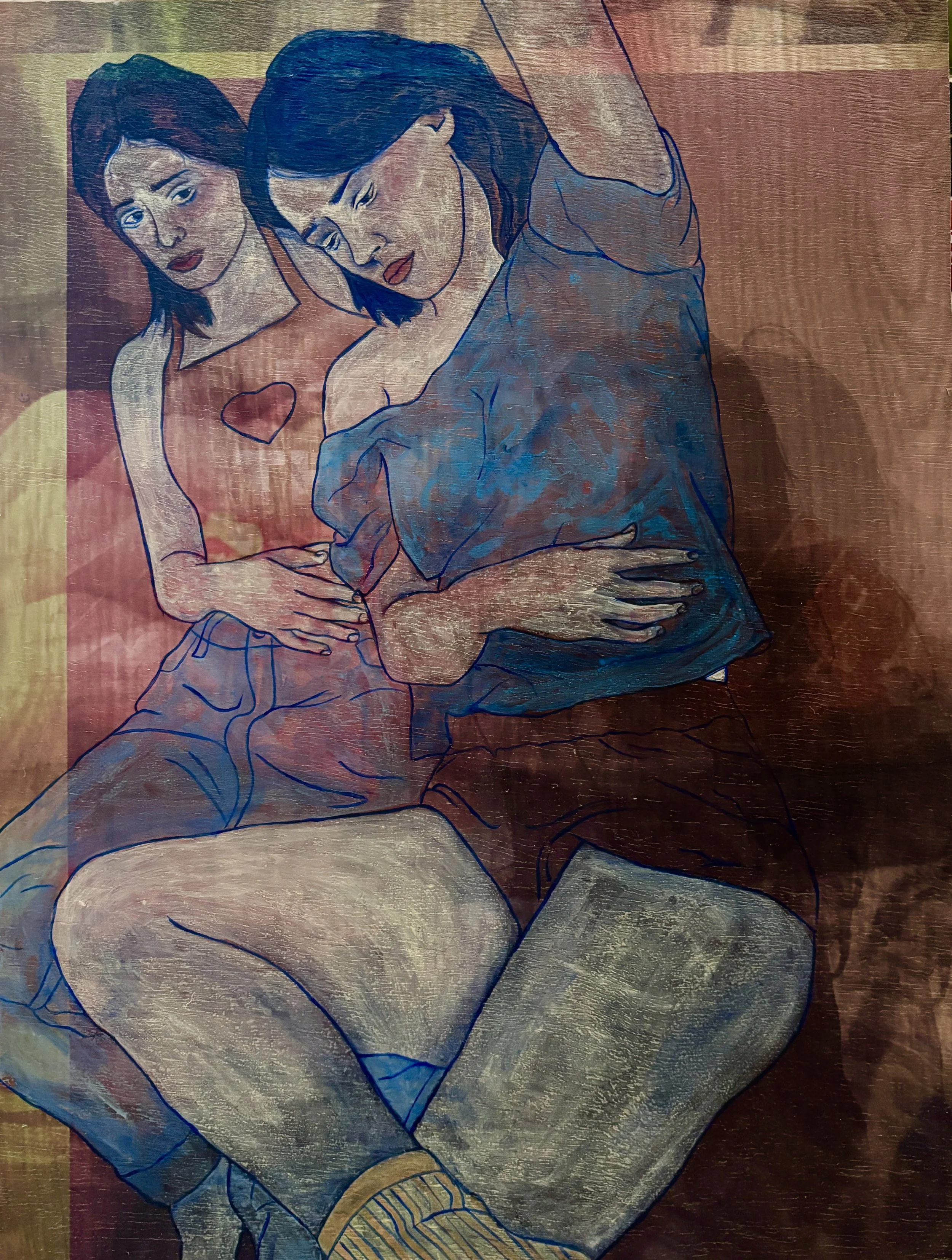 Emily Lau, Memories, 2025, Mixed Media, 14"28