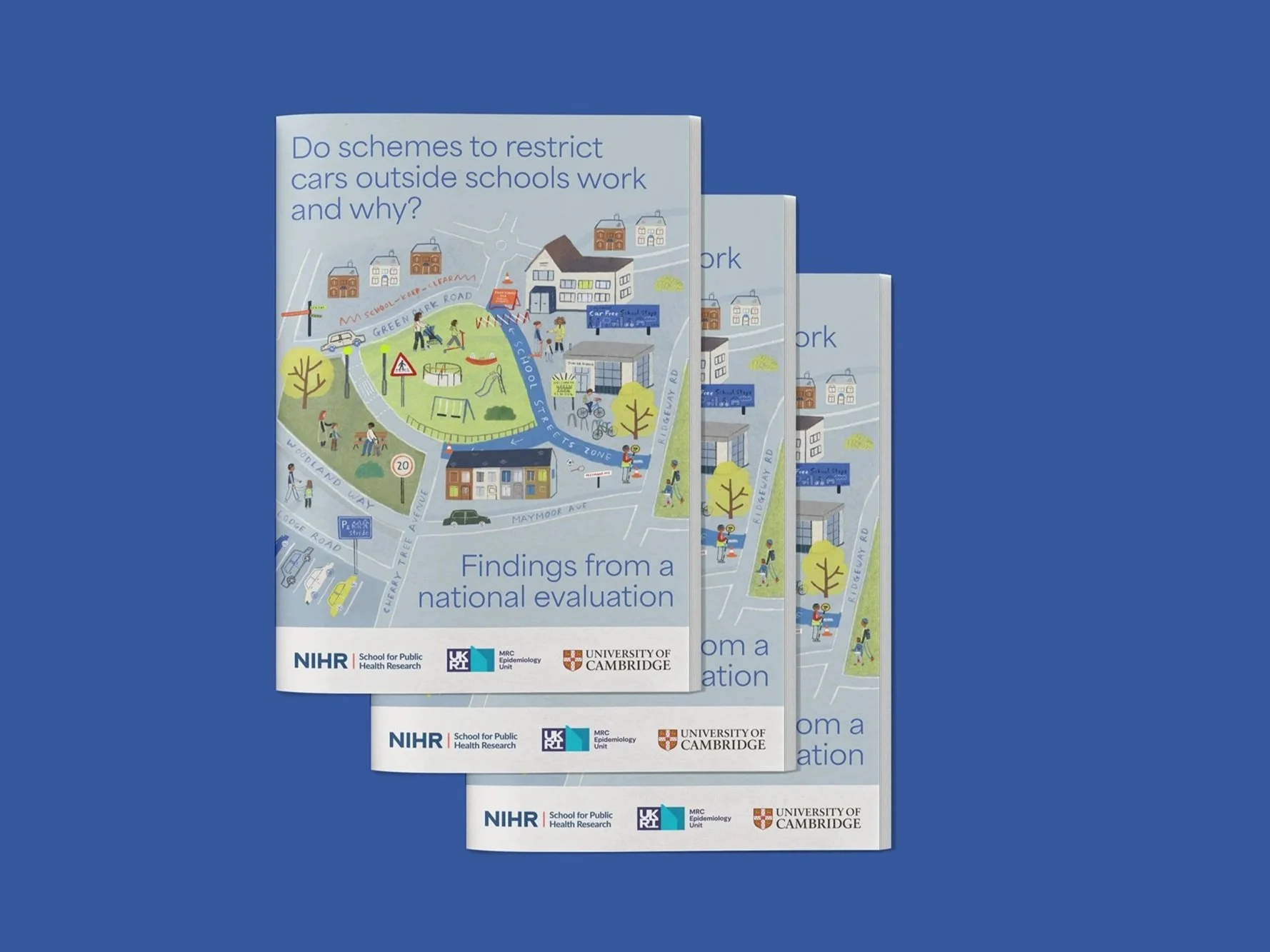 School Streets | NIHR Research Publication | Studio Sobremesa | Ffion Kilby