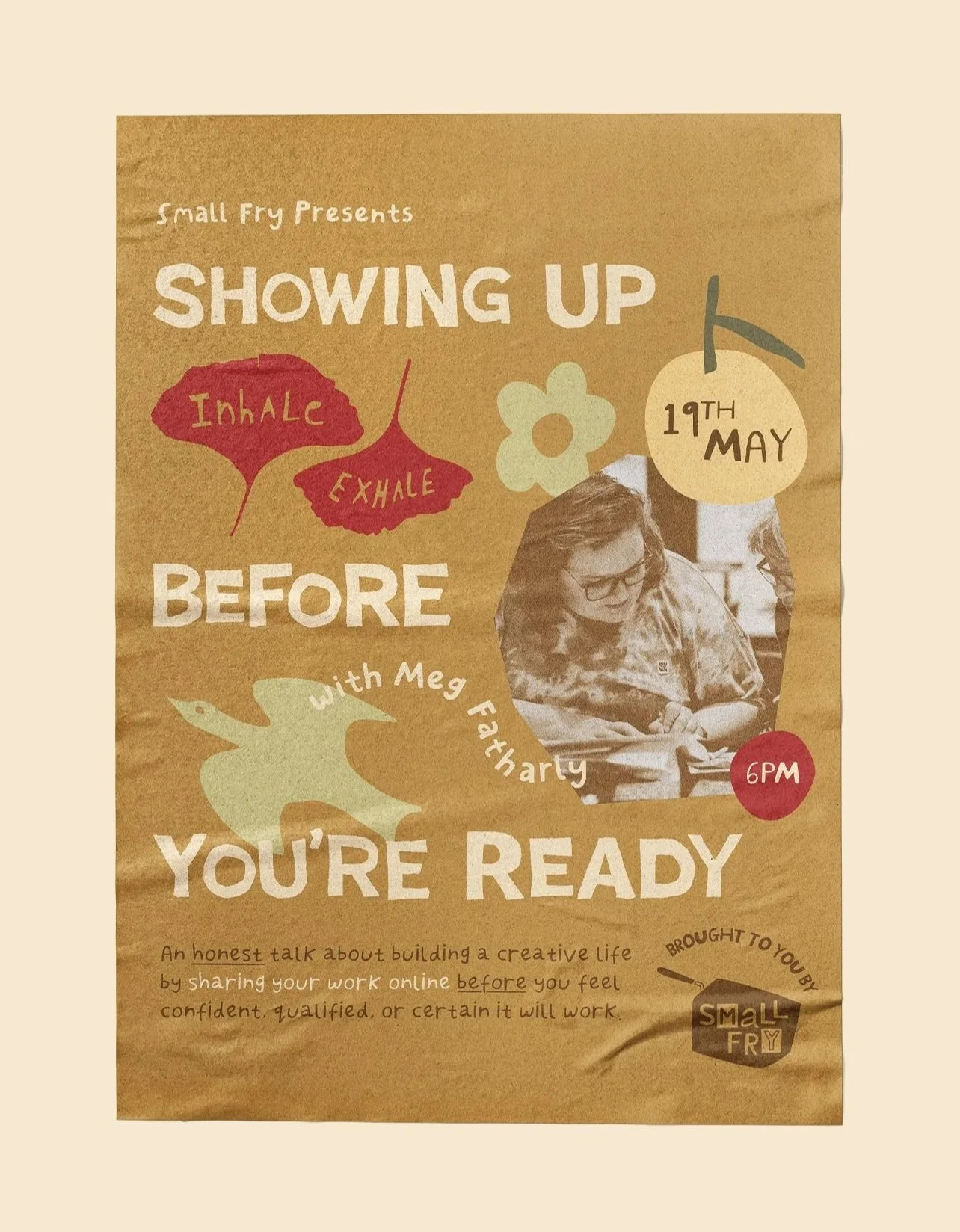 Small Fry x Meg Fatharly | Poster Design by Studio Sobremesa