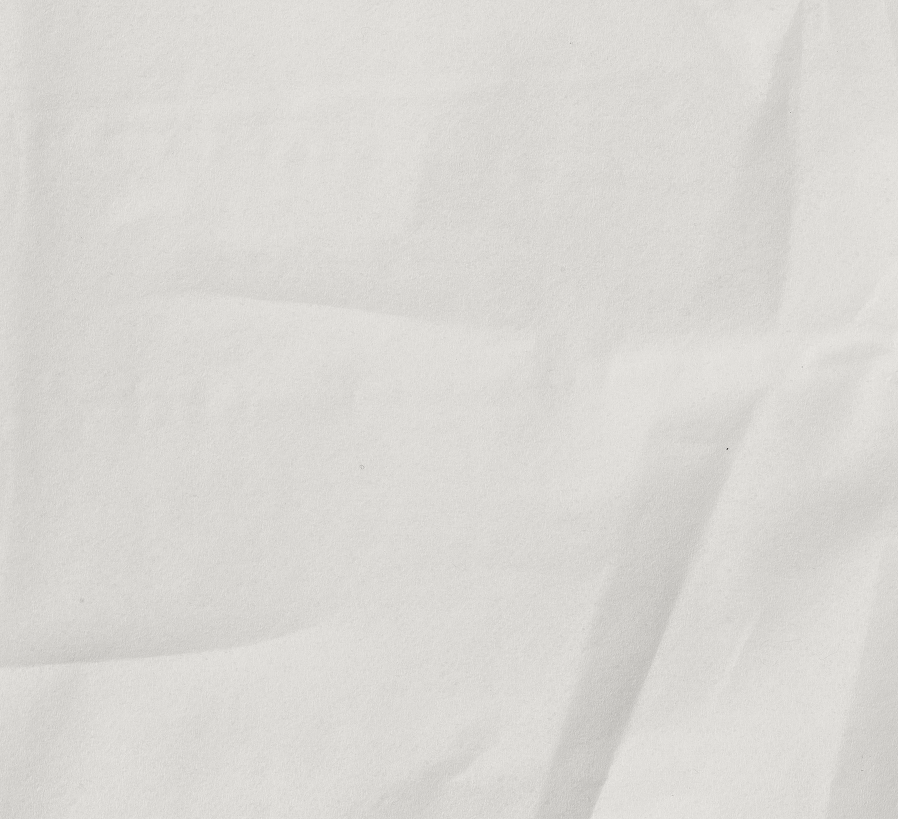 Blank white paper with some creases and shadows