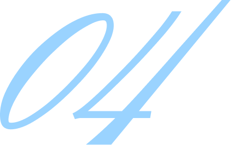 The number 04 written in light blue on a black background.