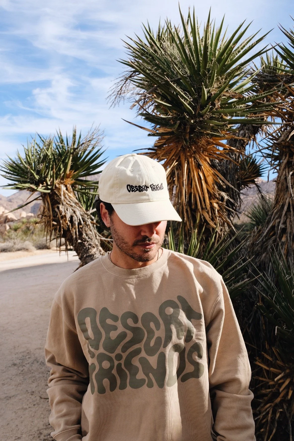Desert Friends Dad Cap - Oyster