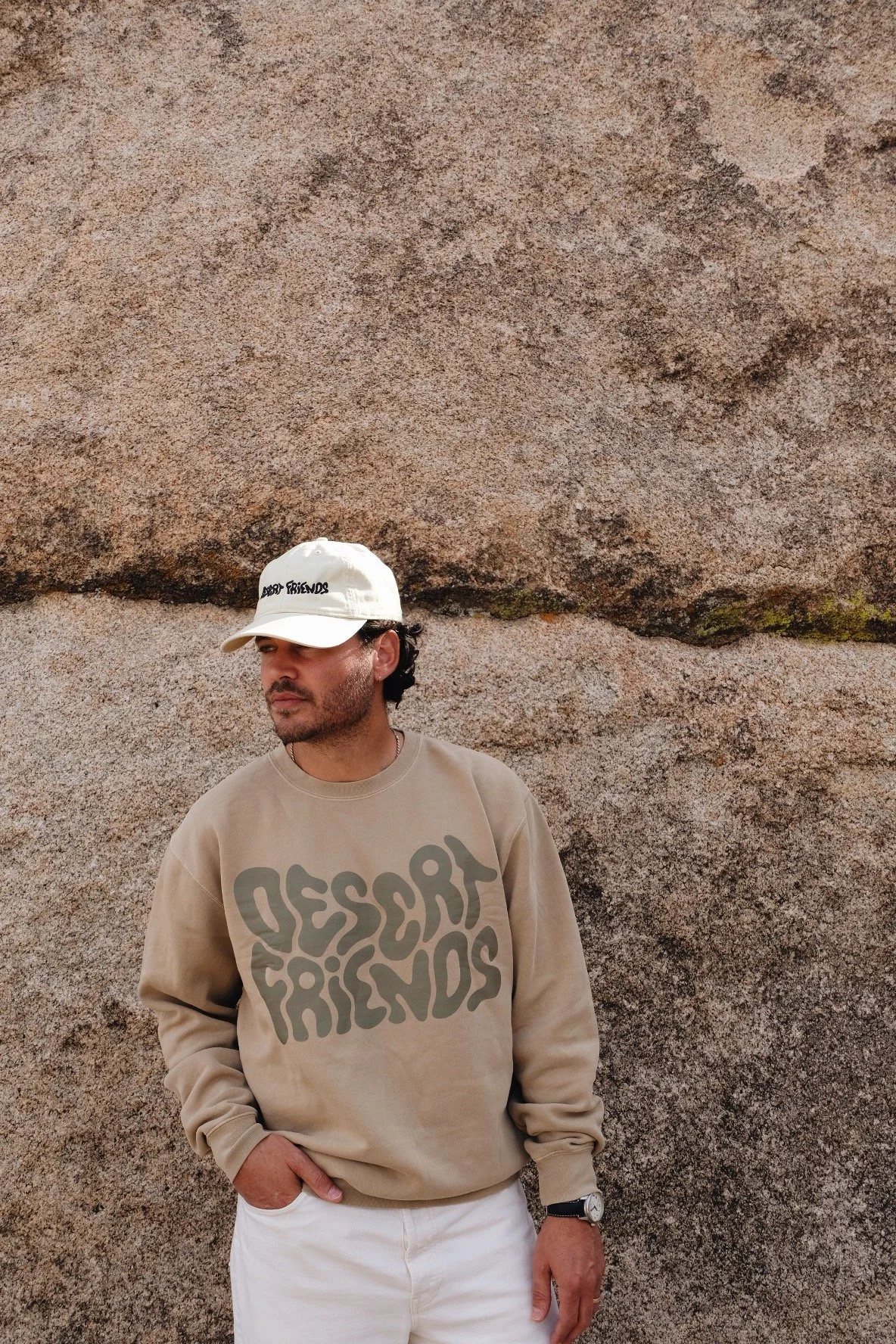 Desert Friends Dad Cap - Oyster