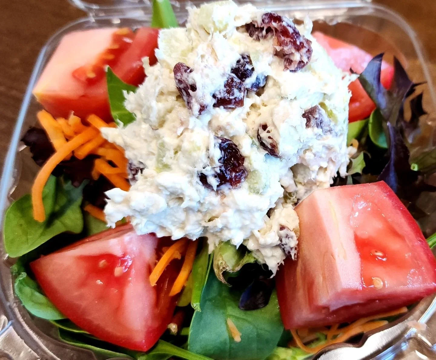 Warm weather calls for something fresh 🙌

Cranberry chicken salad is back at I&amp;E Craft Kitchen &mdash; whether you&rsquo;re craving a sandwich, salad, or something to-go, they&rsquo;ve got you covered!

And that chilled watermelon gazpacho? A mu