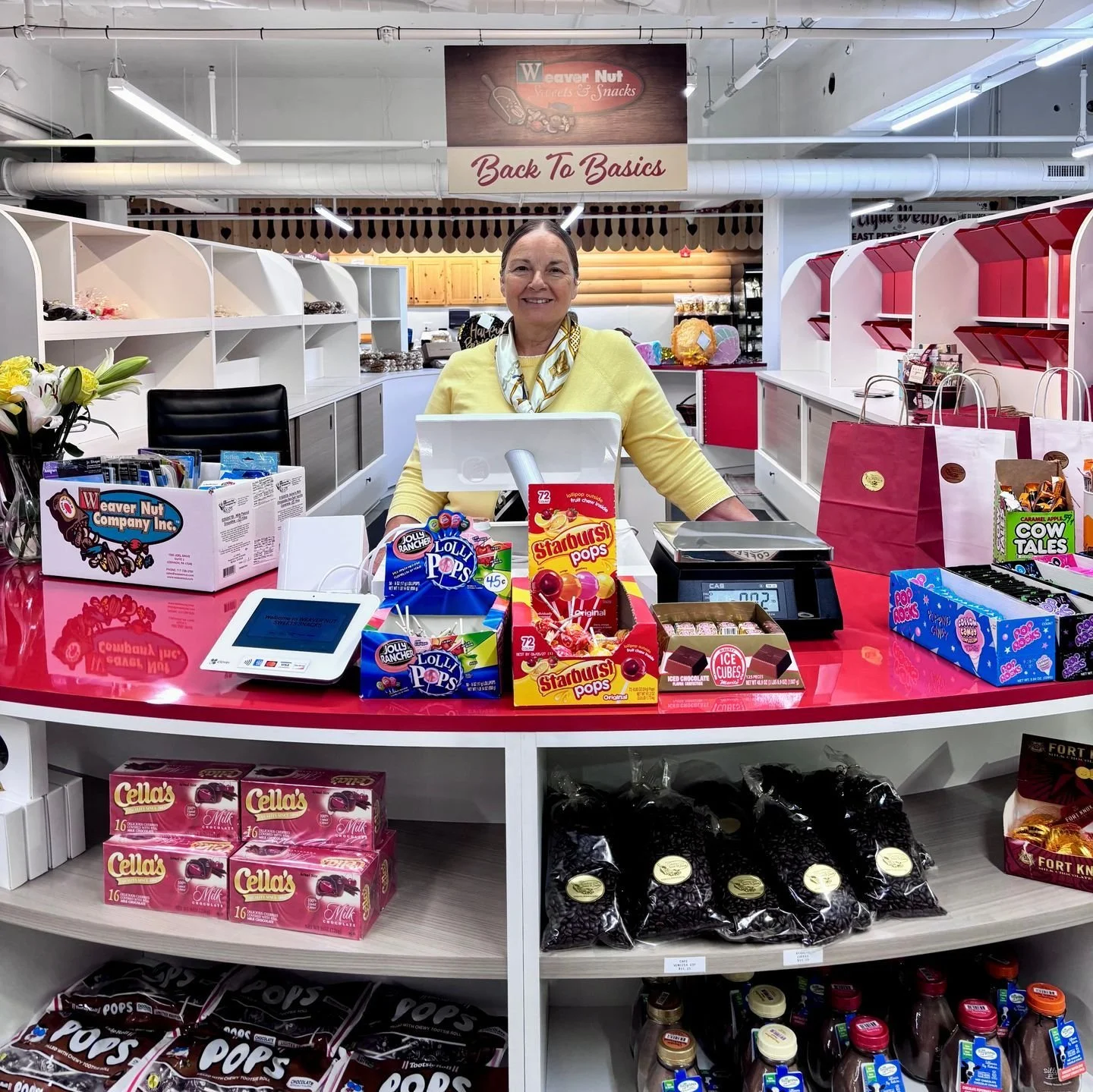 After 51 sweet years, it&rsquo;s time to celebrate and say goodbye to a true part of the Hershey Fresh Market family. 🍬🌟 

Weaver Nut Sweets &amp; Snacks is retiring from retail operations, and Miriam is officially beginning her well-earned retirem
