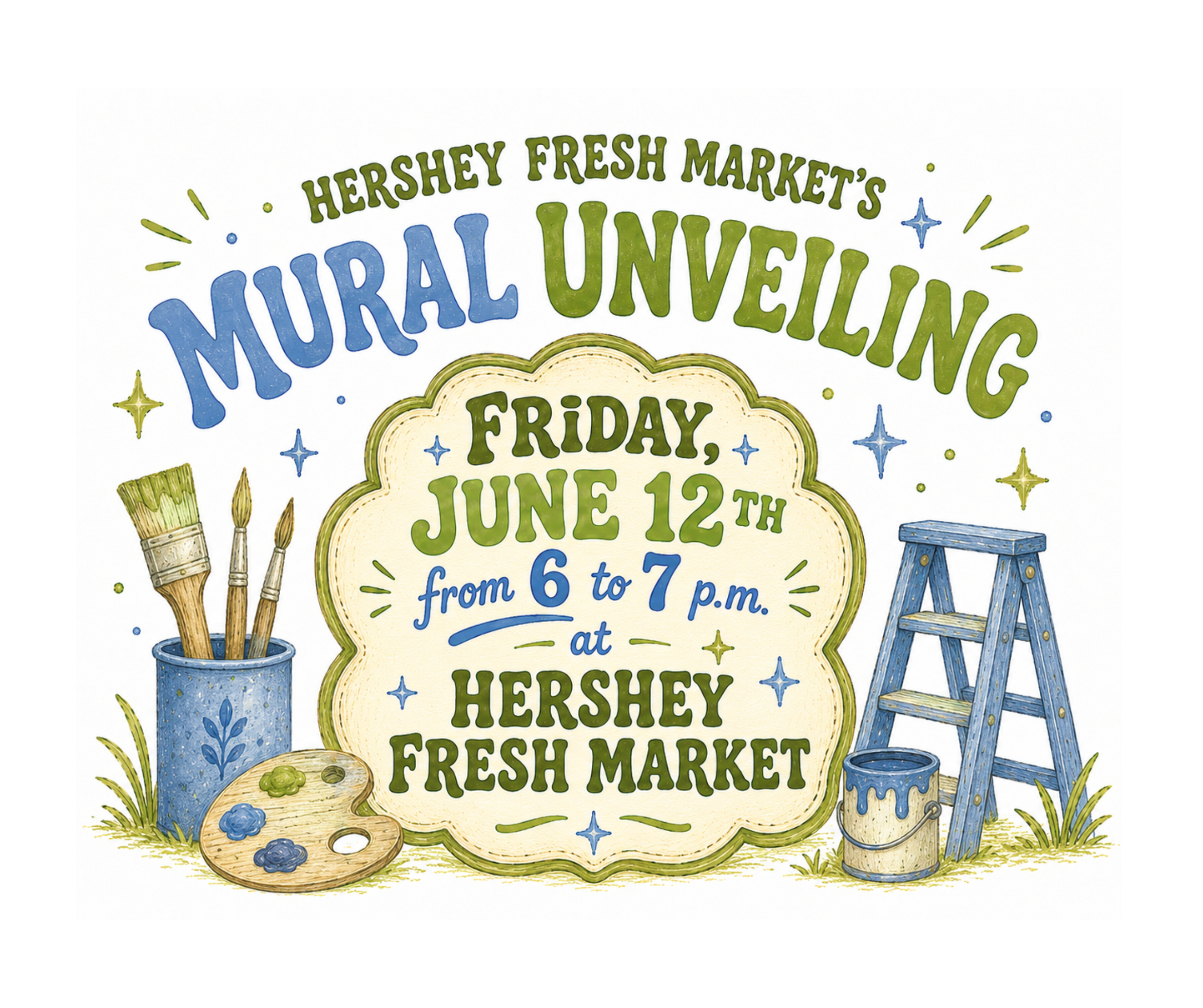 Mural Unveiling at Hershey Fresh Market