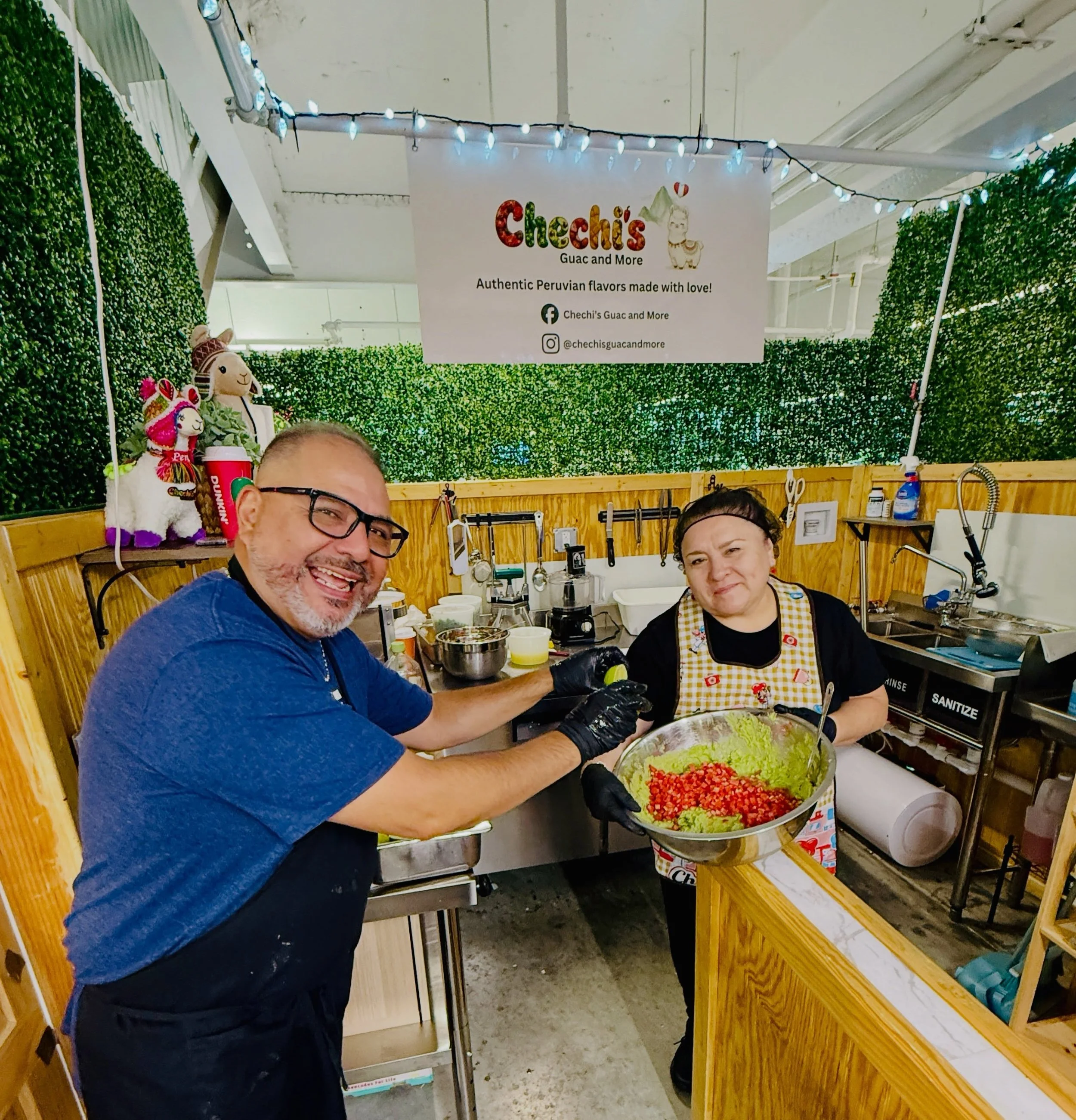 Guac o&rsquo;clock! 🥑🎉 Fresh guacamole from Chechi&rsquo;s Guac and More is loading at the market this weekend, made fresh with authentic Peruvian flavors and love. It&rsquo;s the perfect addition to your Labor Day feast. Come grab yours before it&