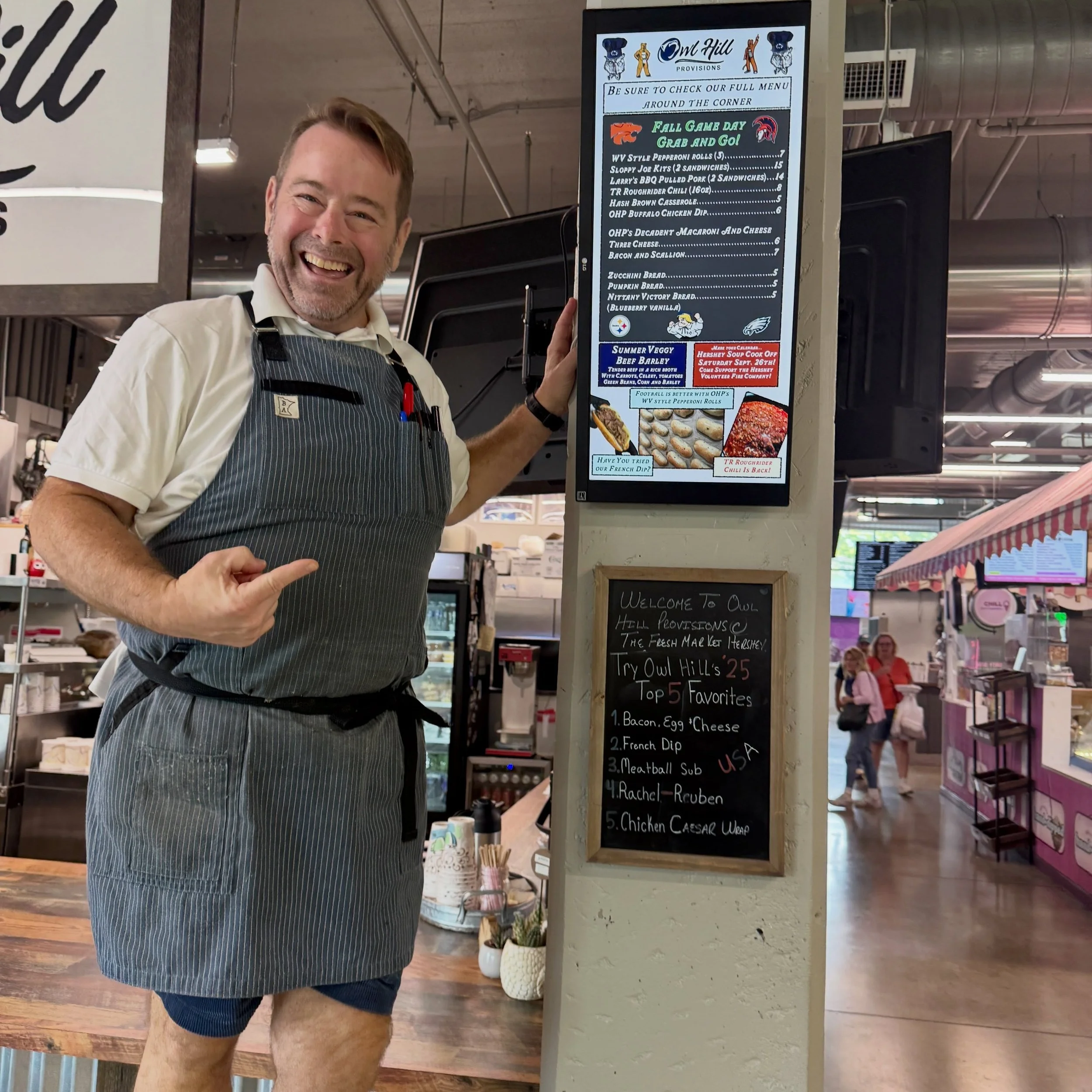 Game day just got easier at @owlhillprovisions 🍂🏈
Their Fall Game Day Grab and Go menu is here, so you can skip the cooking and get straight to the kickoff.
Grab and Go Favorites:
🥖 WV Style Pepperoni Rolls (3): $7
🥪 Sloppy Joe Kits (2 sandwiches