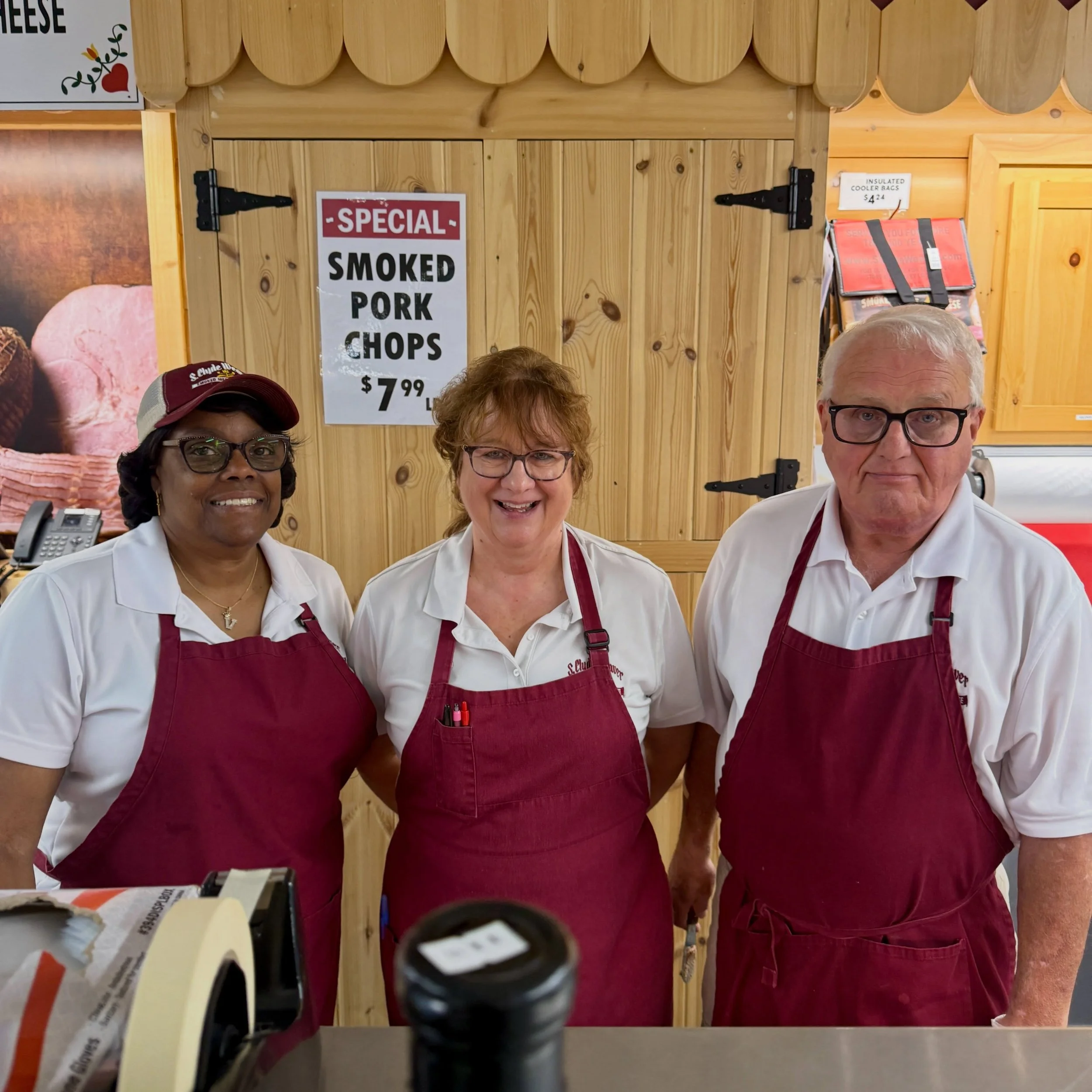 Breakfast just got better! 🍳🥓 Skip the grocery store this week and swing by @sclydeweaver S Clyde Weaver at the market Thursday through Saturday! Their regular thick cut bacon is only $9.59 per pound #freshmarkethershey #shoplocal