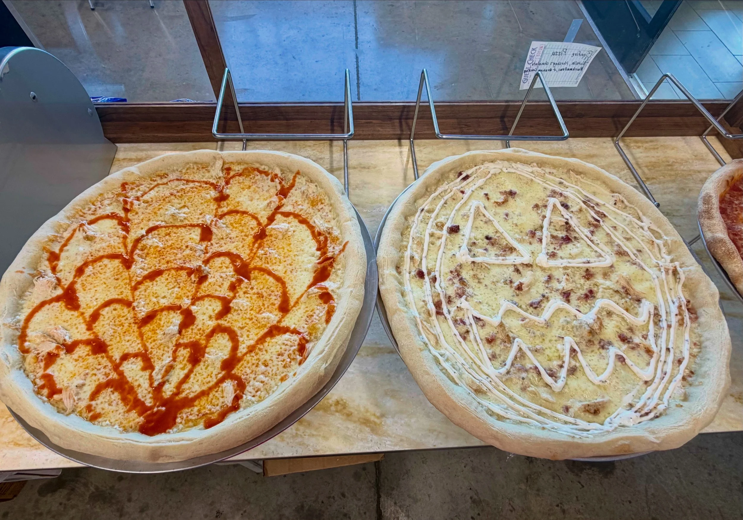 Halloween week just got a lot tastier! 🍕🎃

Two spooky specials are on the menu at @ampizza_by_amatos this week:

🔥 The Buffalo Widow: bold, spicy, and dangerously good
🧡 Jack-O-Ranch: the creamy, crave-worthy treat of the season

Both are $25.99,
