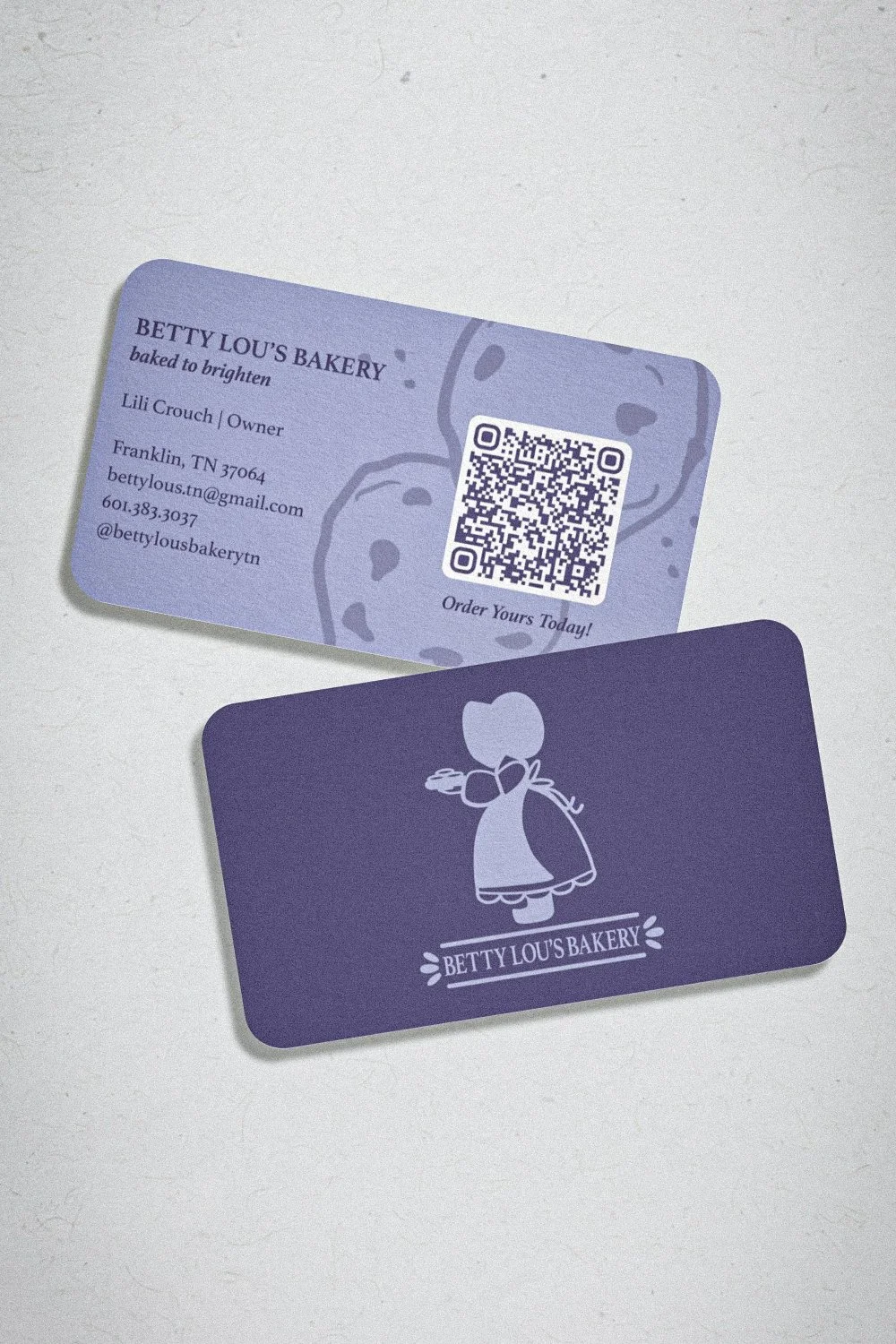 Betty Lou's Bakery | Business Cards