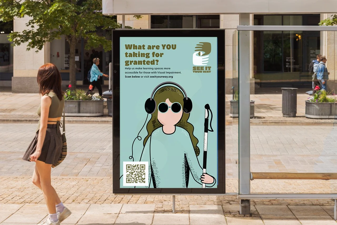 See It Your Way Campaign Bus Stop Poster