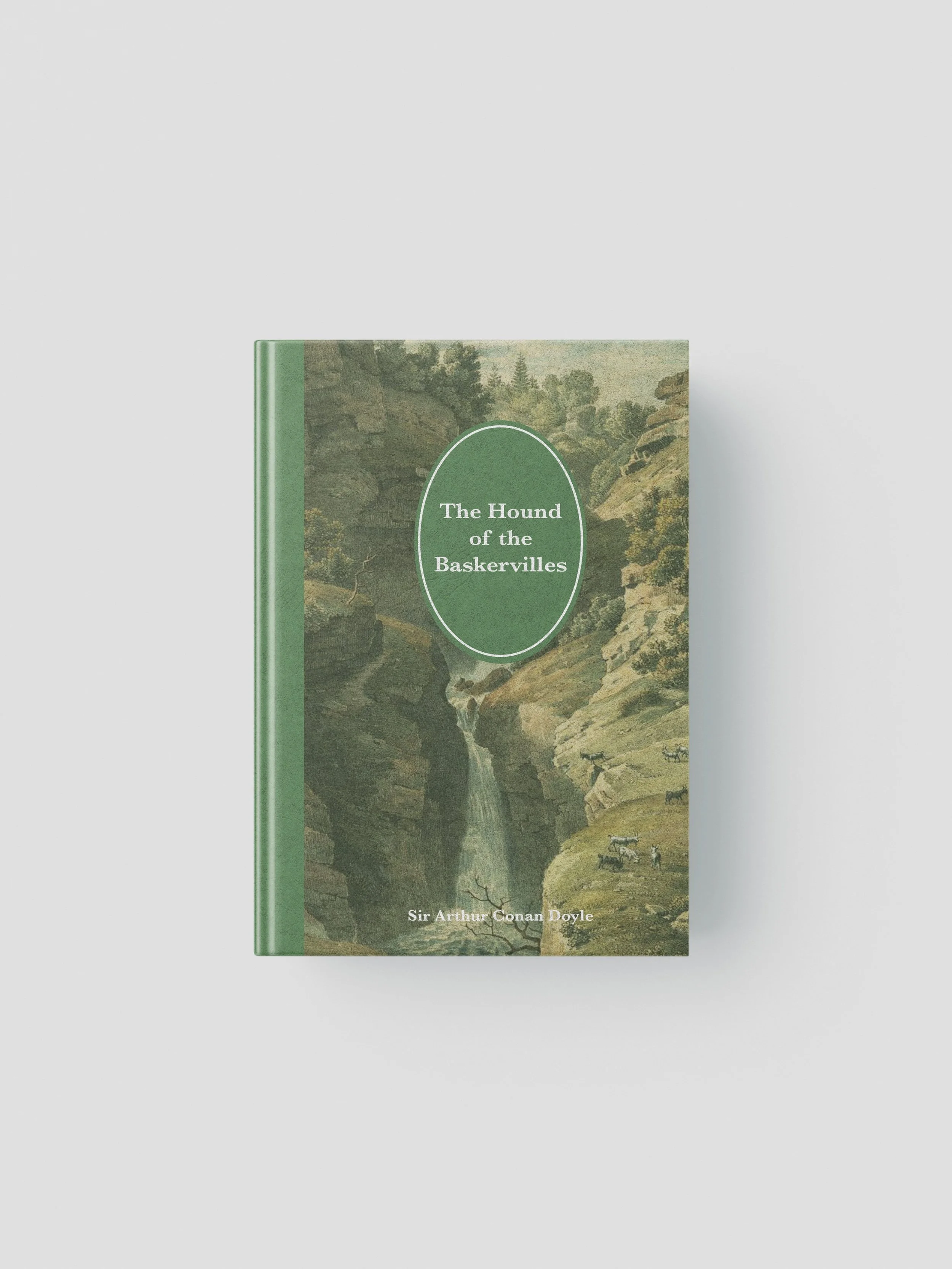 Hound of the Baskervilles - Classic Cover Design