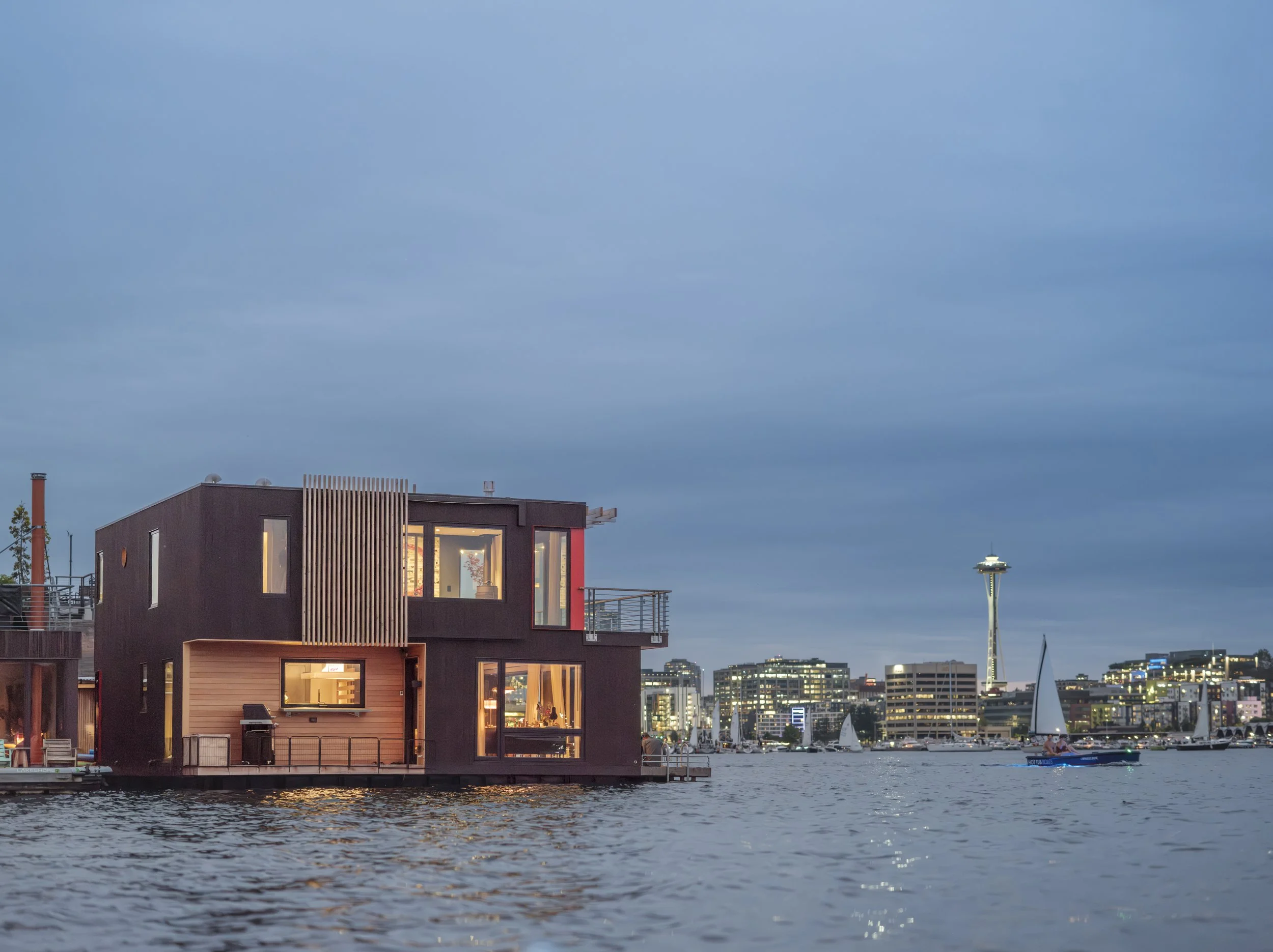 MODERN FLOATING HOME