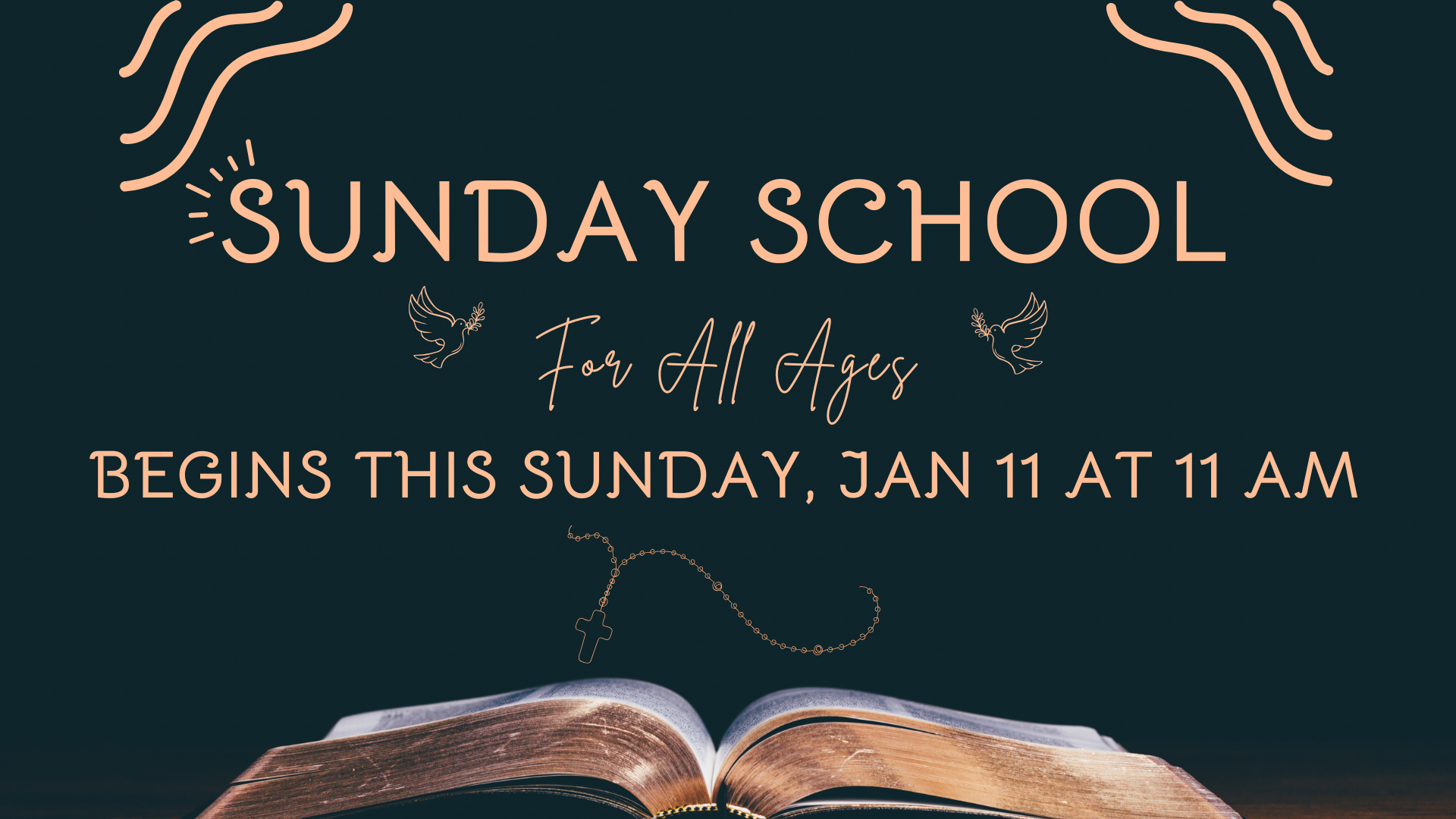 Jan 18 - Sunday School For All