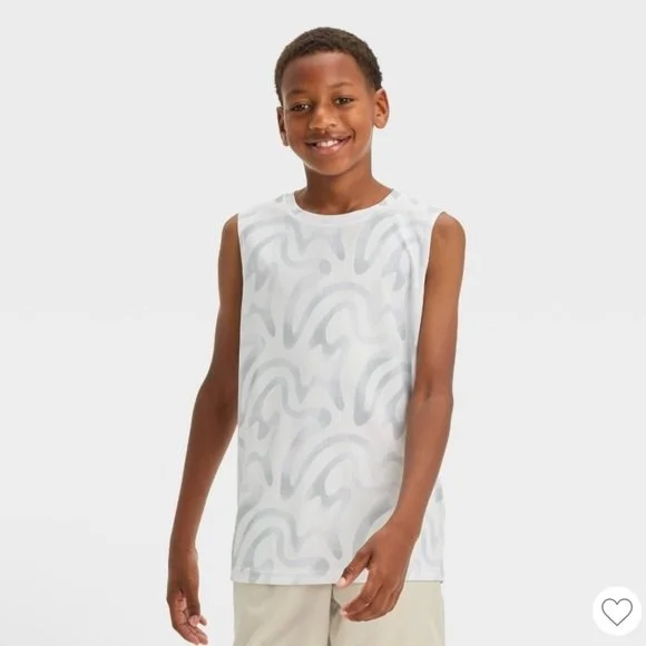 All in Motion Kid's Fun Pattern Sleeveless Top (6)