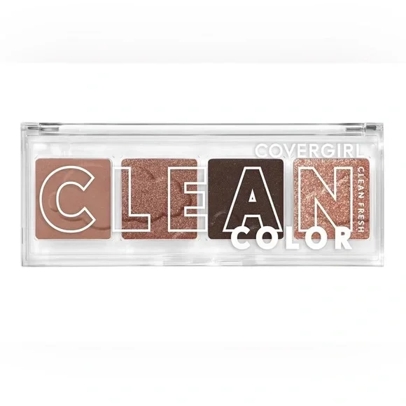 Covergirl Clean Color Eyeshadow Palette (Brown and Copper)