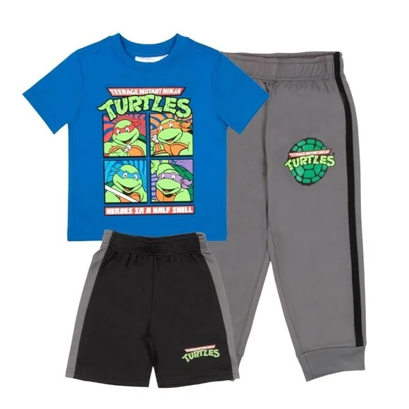 TMNT Heroes-In-A-Half-Shell 3 Piece Outfit Set (8)