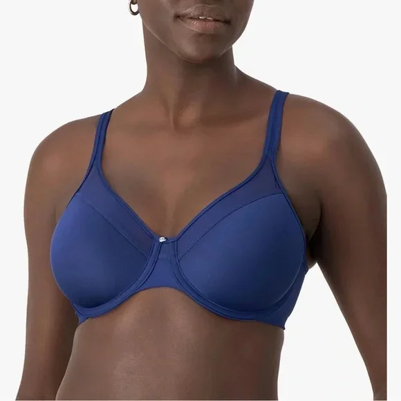 Bali Midnight Blue Underwire Bra (38E/DD)