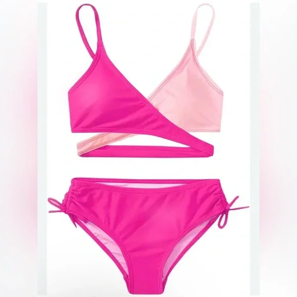 Pink & Blush Bikini Set (13-14y)