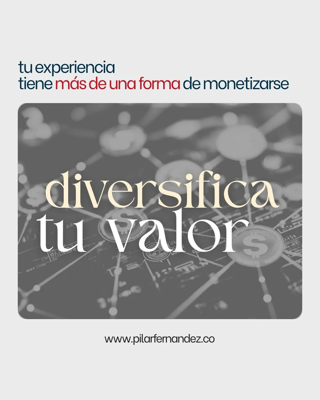 &iquest;Tu negocio depende 100% de que t&uacute; est&eacute;s presente?
Si no facturas cuando no trabajas, no tienes un negocio escalable. Tienes un autoempleo.

La silver economy mueve $22 billones anuales y representa hasta el 40% del PIB en pa&iac
