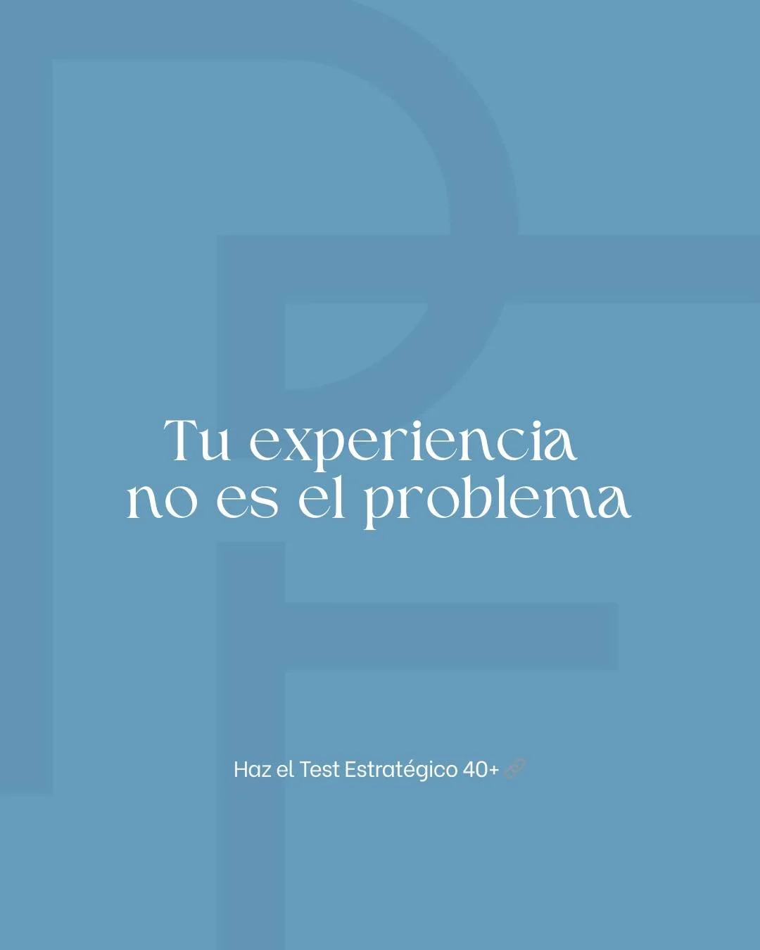 Me pasa mucho que cuando estoy hablando con amigos y conocidos que s&eacute; que tienen m&aacute;s de 20 a&ntilde;os de carrera, siempre surge la duda sobre si tienen que volver a empezar o reinventarse, y la verdad es que yo creo que No.

Tu experie