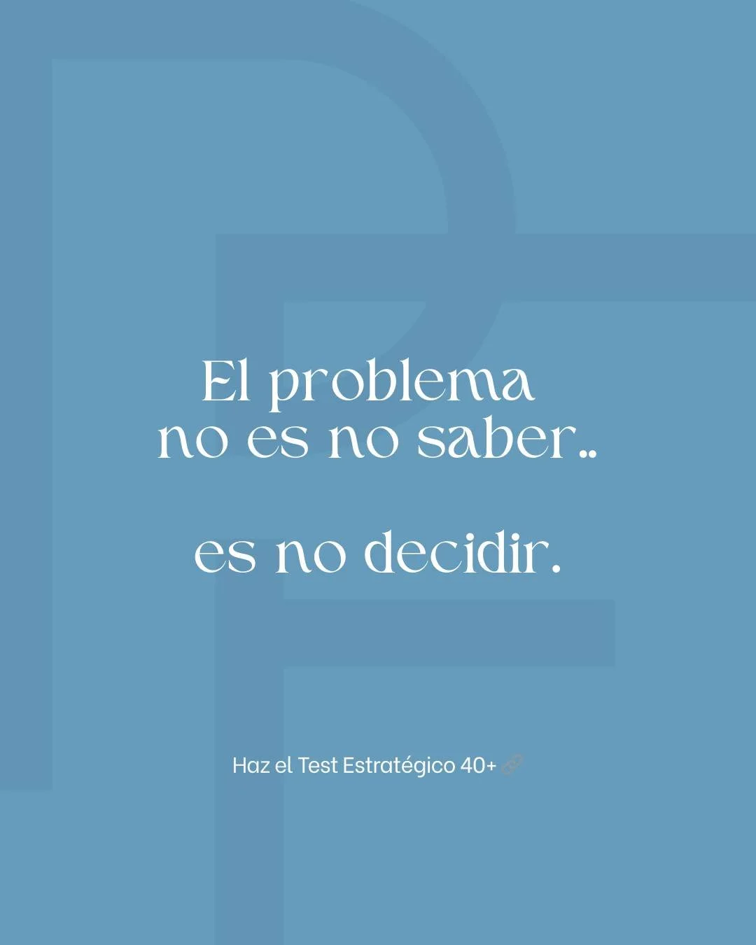 &iquest;Y si el problema no es que no sabes qu&eacute; hacer...
...sino que sabes exactamente qu&eacute; hacer y no lo haces?
Ah&iacute; es donde la mayor&iacute;a se queda atascada.
No en la confusi&oacute;n.
En la evasi&oacute;n.
Porque saber qu&ea