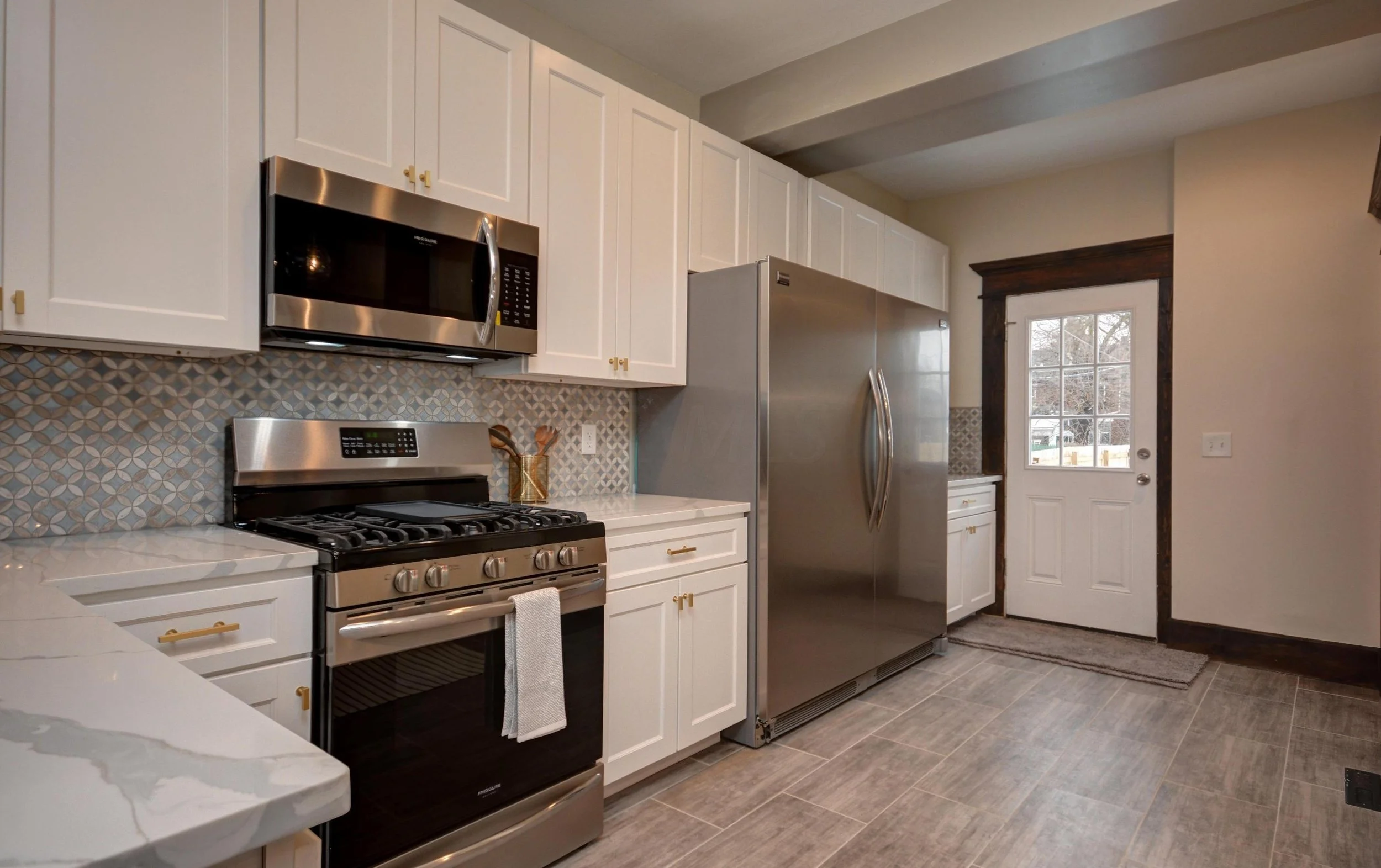 Commercial Fridge / Freezer in residential home.