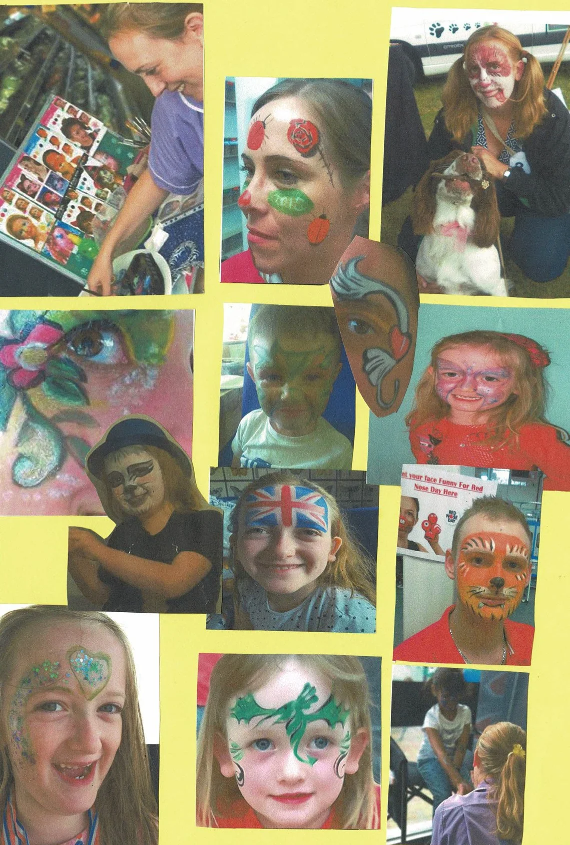 Face Painting hourly rate £30