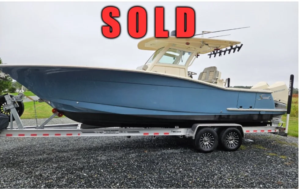 2019 Scout 300 LXF CC twin Mercury 300's w/trailer
