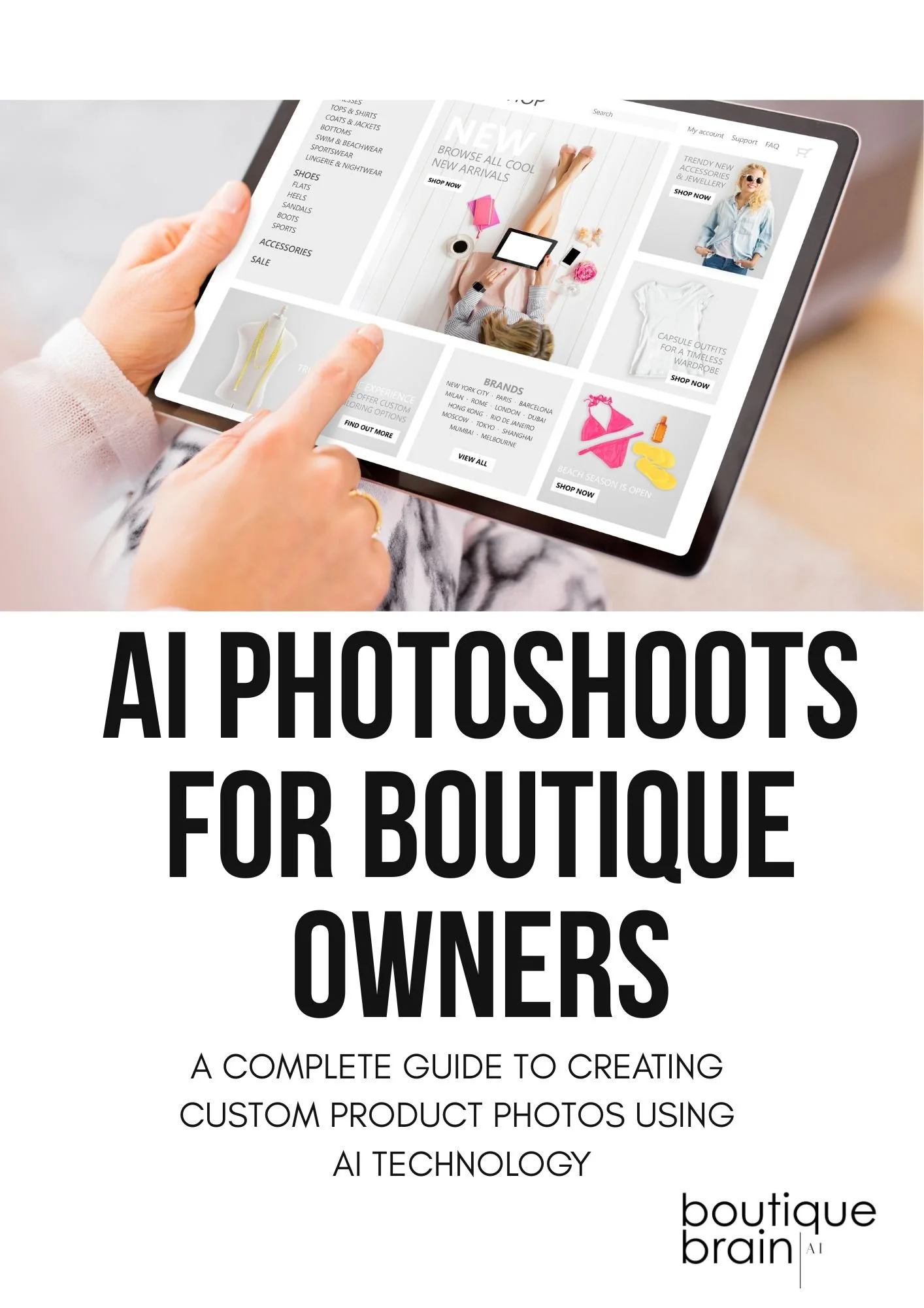 AI Photoshoots for Boutique Owners