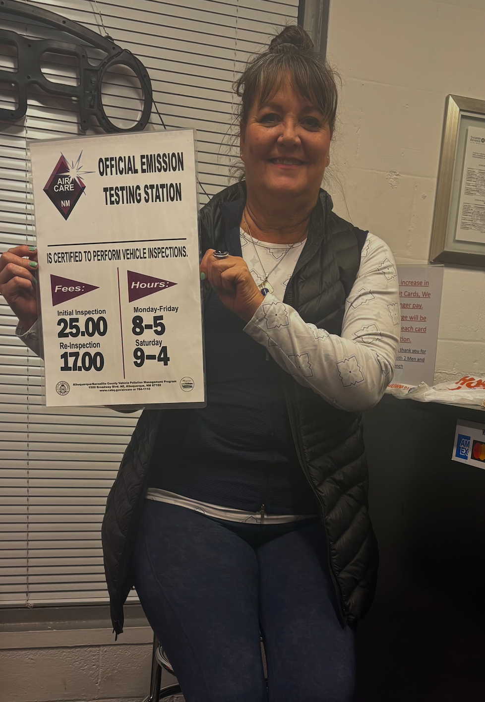 arlene-sweeney-owner-stop-and-go-emissions-albuquerque