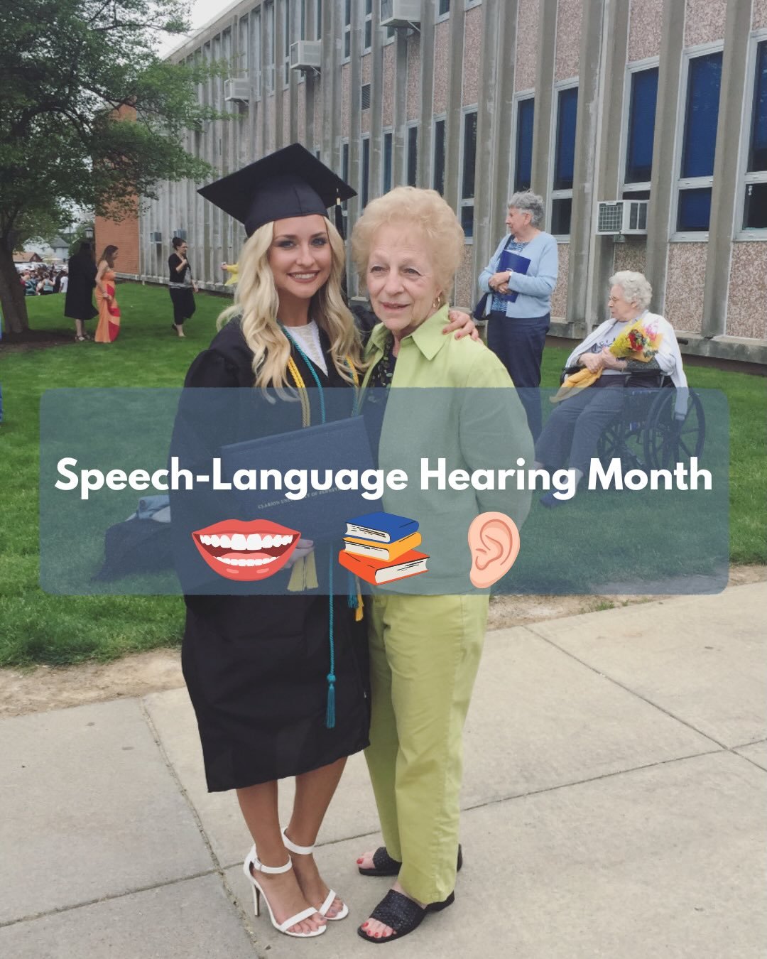 Speech-Language-Hearing Month🤍

The young SLP-to-be in this photo had no idea where this career would take her. 
She didn&rsquo;t know she&rsquo;d leave Pennsylvania and build a life and career in the Carolinas. 
She didn&rsquo;t know she&rsquo;d sp