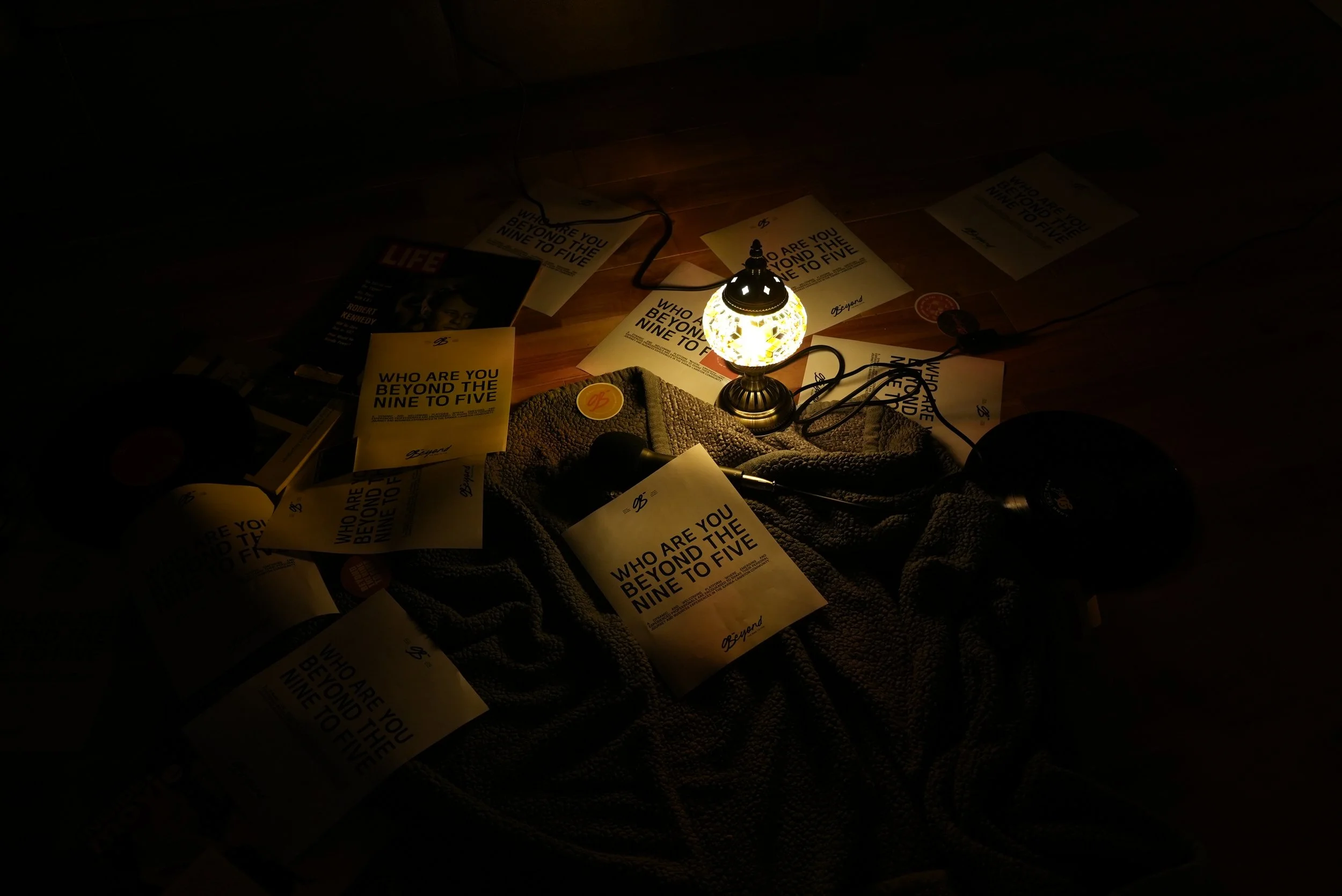 Beyond The Nine To Five Posters and Lamp