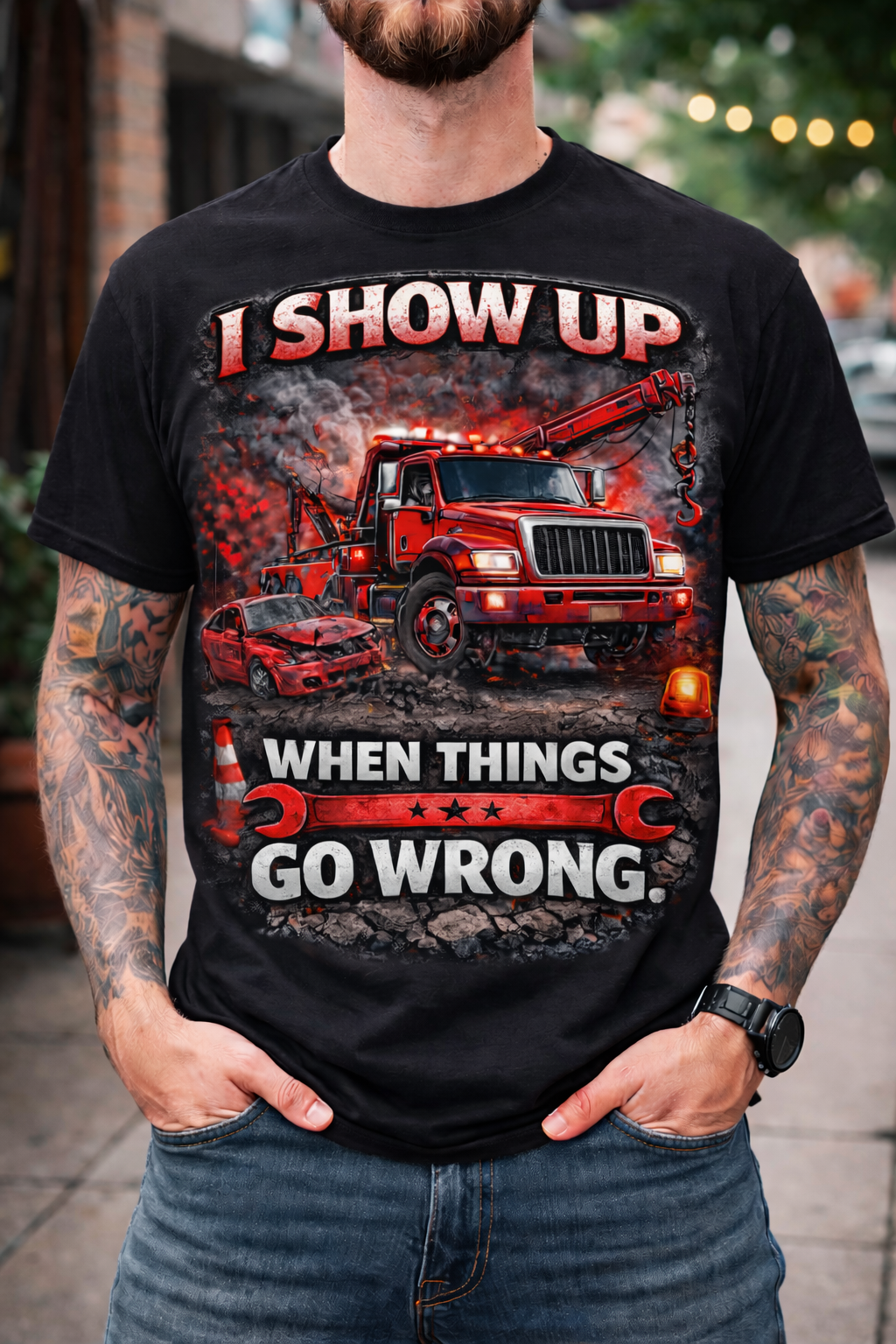 Bold Recovery Truck T-Shirt