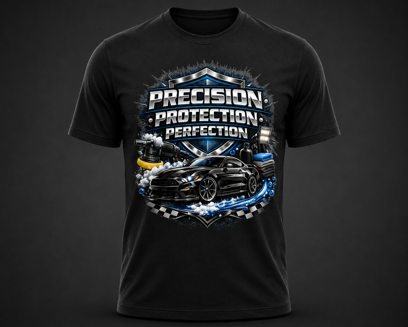 Precision Protection Perfection Adult T-Shirt