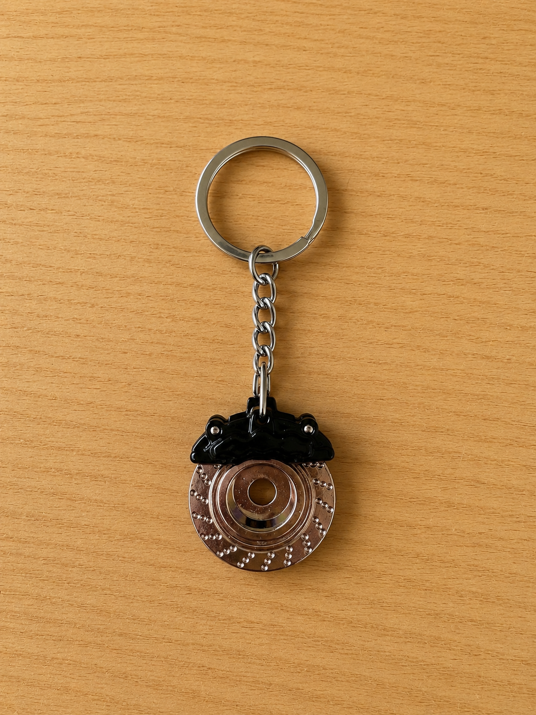 Mini Brake Rotor Keychain – Automotive Car Enthusiast Keychain