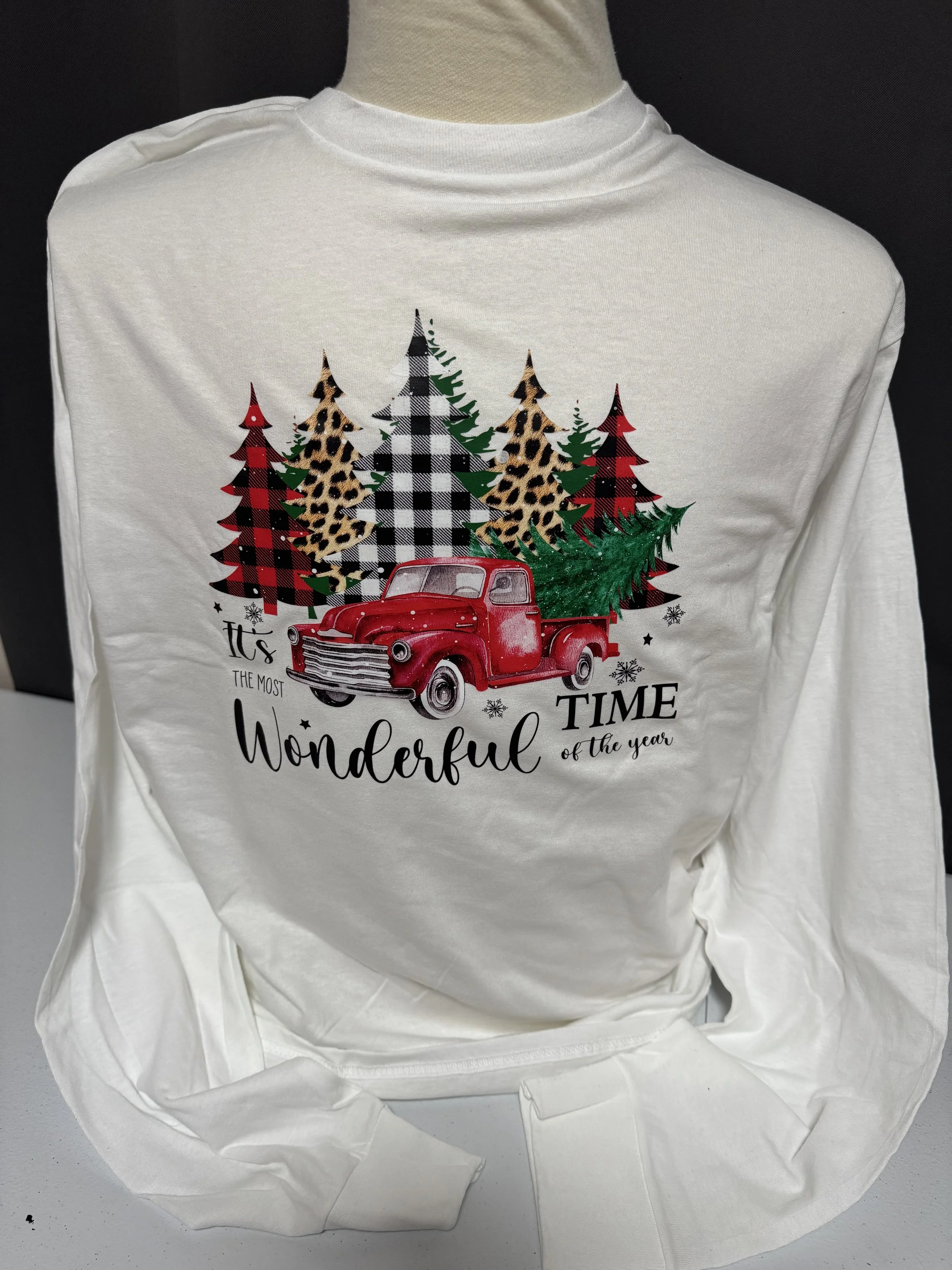 Woodland Wonder Red Truck Tee