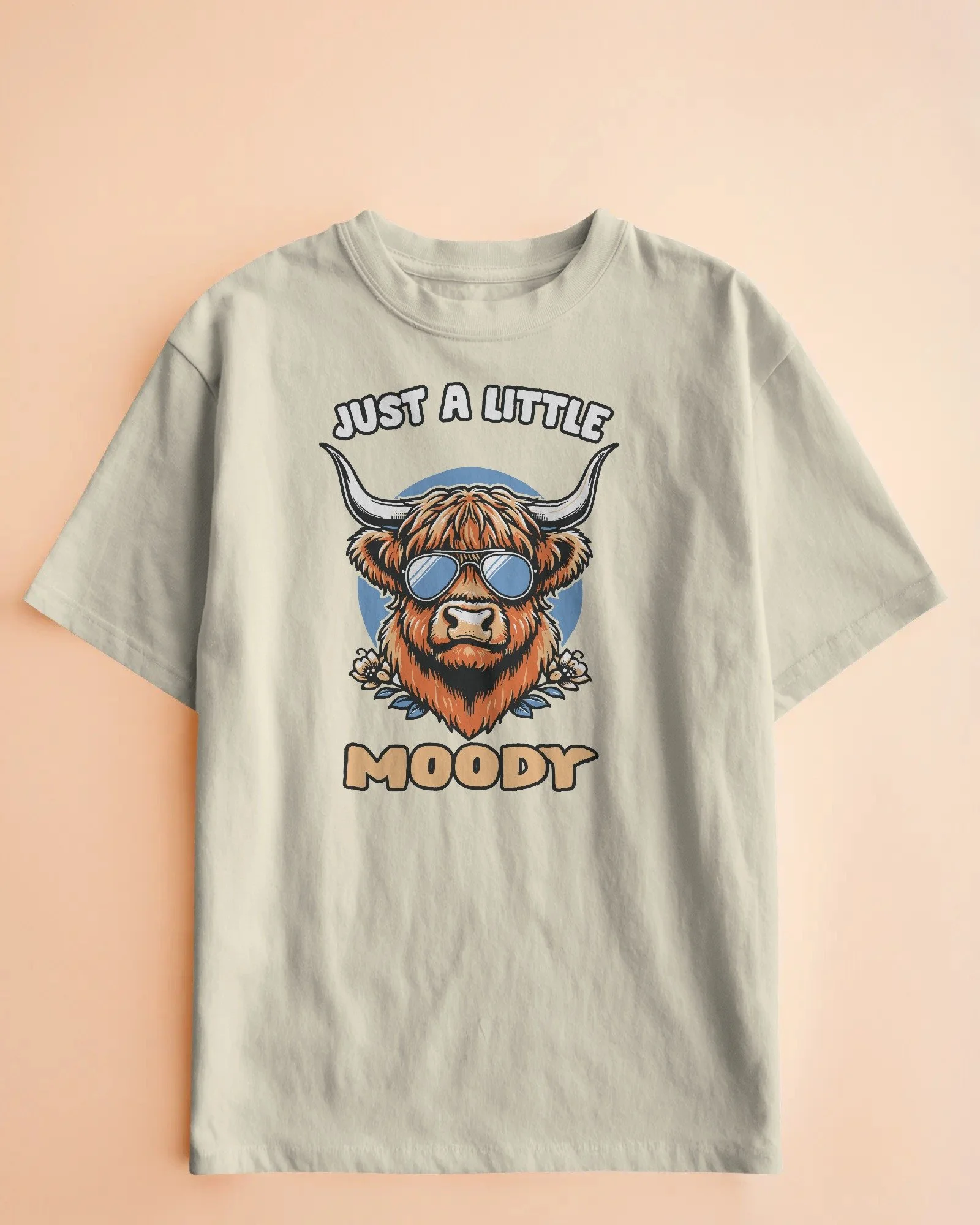 “Just a Little Moody” – Highland Cow