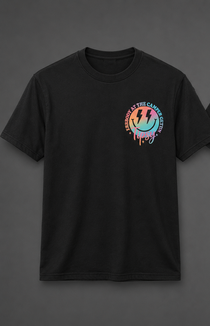 Tipsy Trails Adult T-Shirt