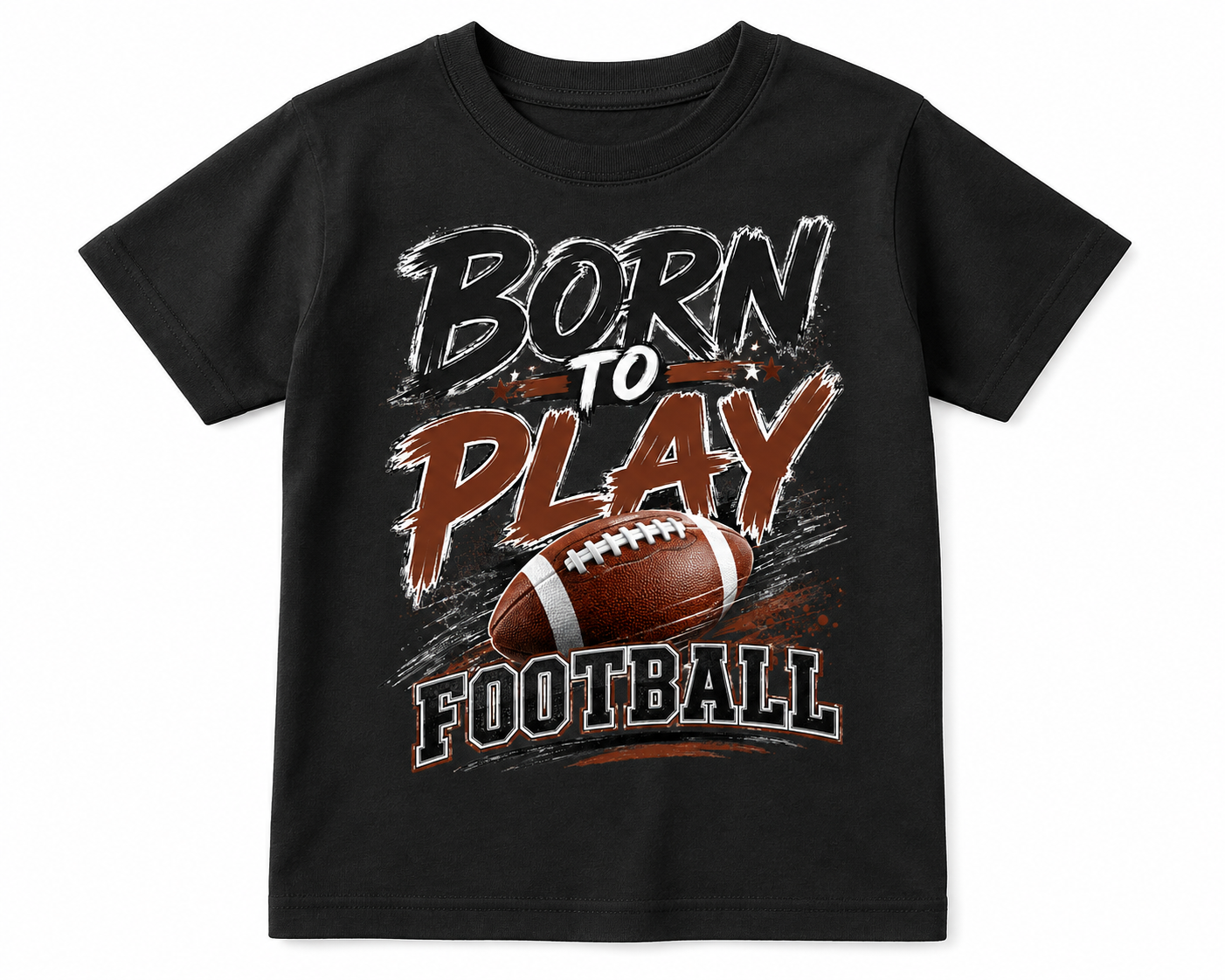 Born to Play Football Youth T-Shirt